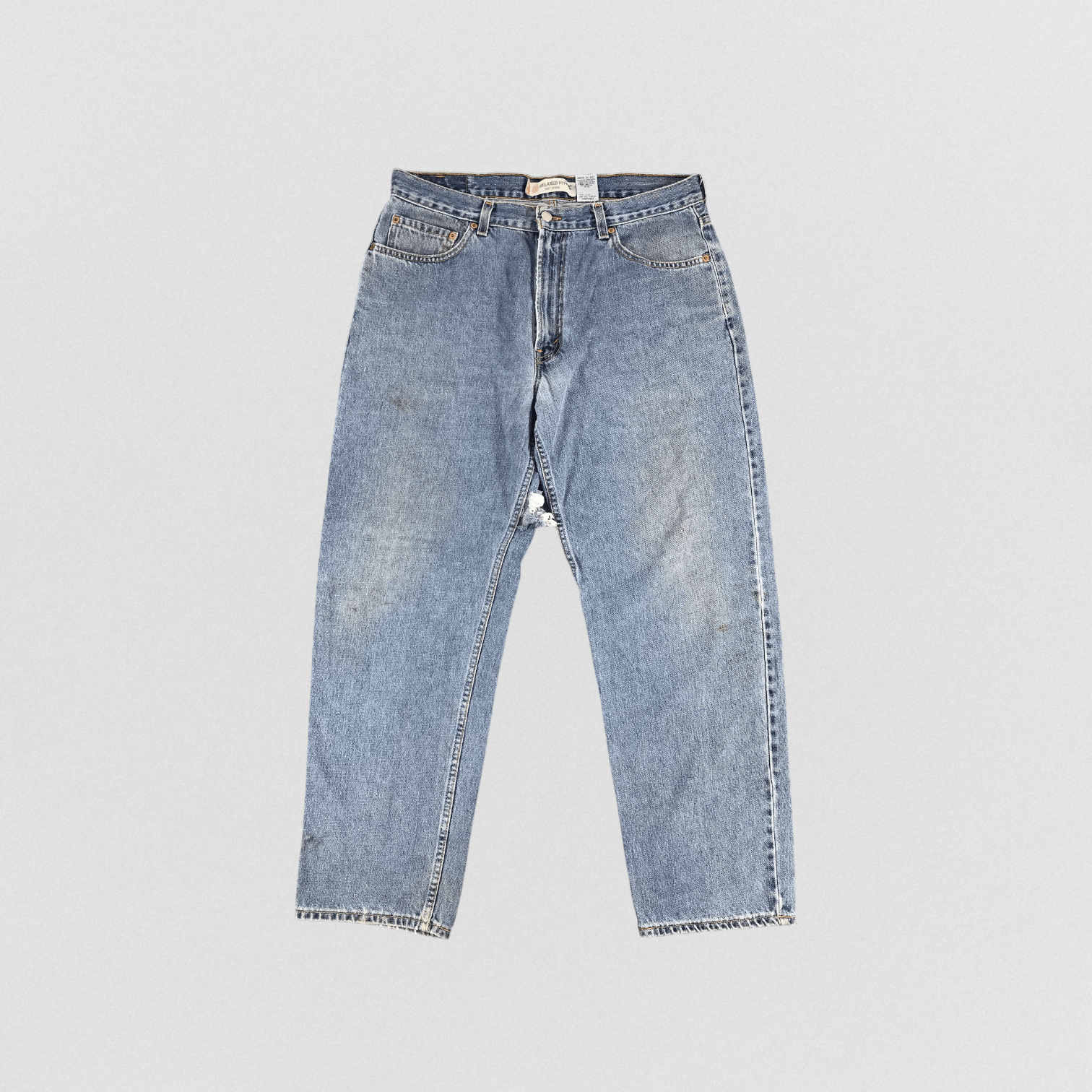 image of Blue Wash Levis 550 Jeans-Jm1480, Men's (Size 37)
