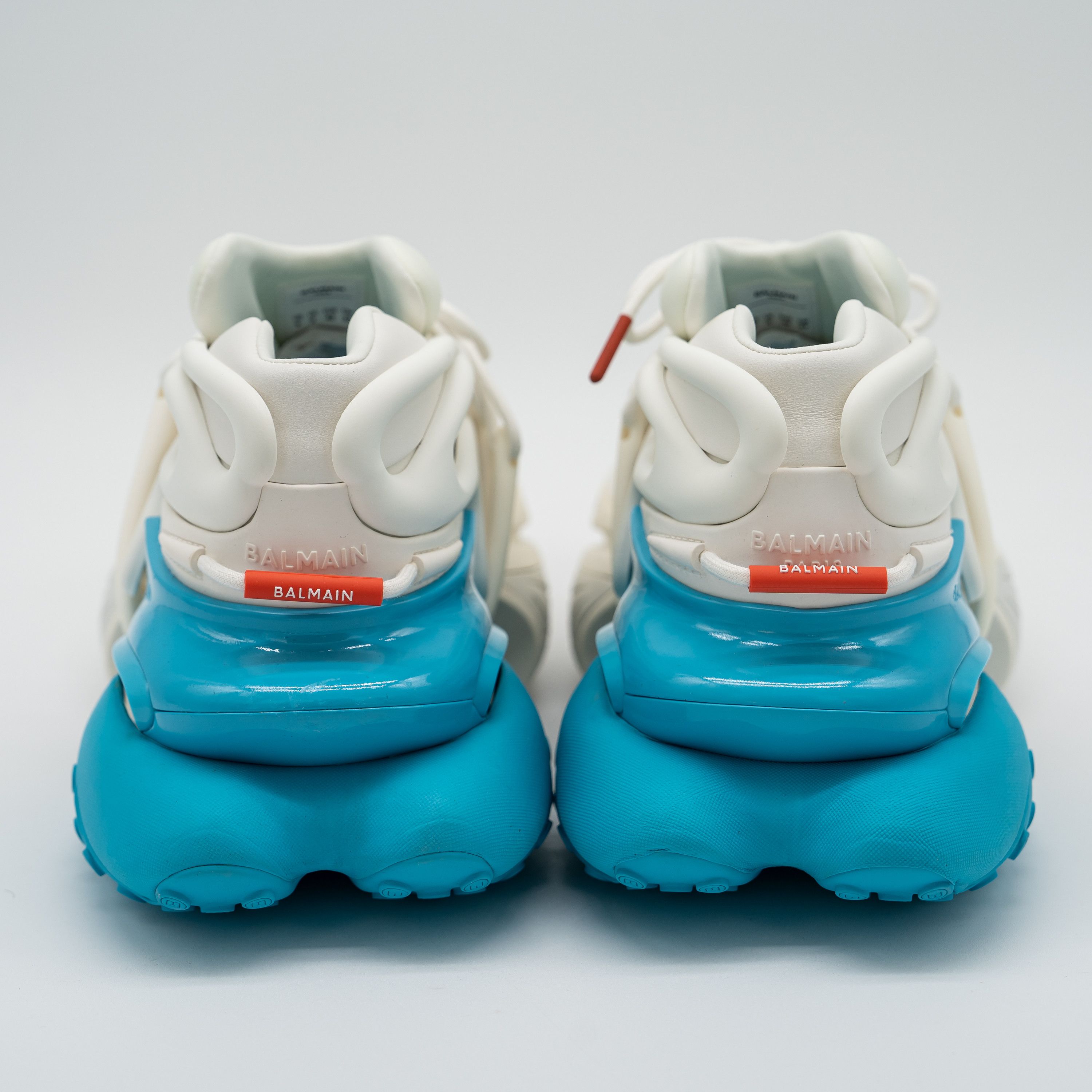Balmain 44 11 US Balmain Unicorn White Blue Sneakers Neoprene Size US 11 / EU 44 - 5 Thumbnail