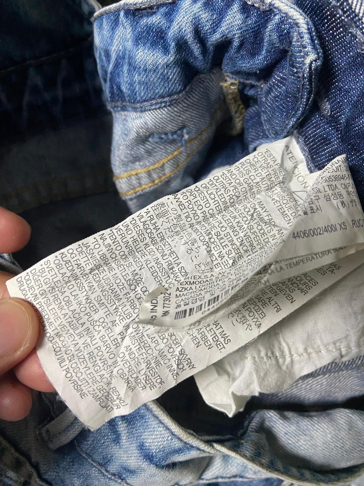 Zara ZARA Overalls Denim Ripped Jeans (141) Size US 31 - 4 Thumbnail