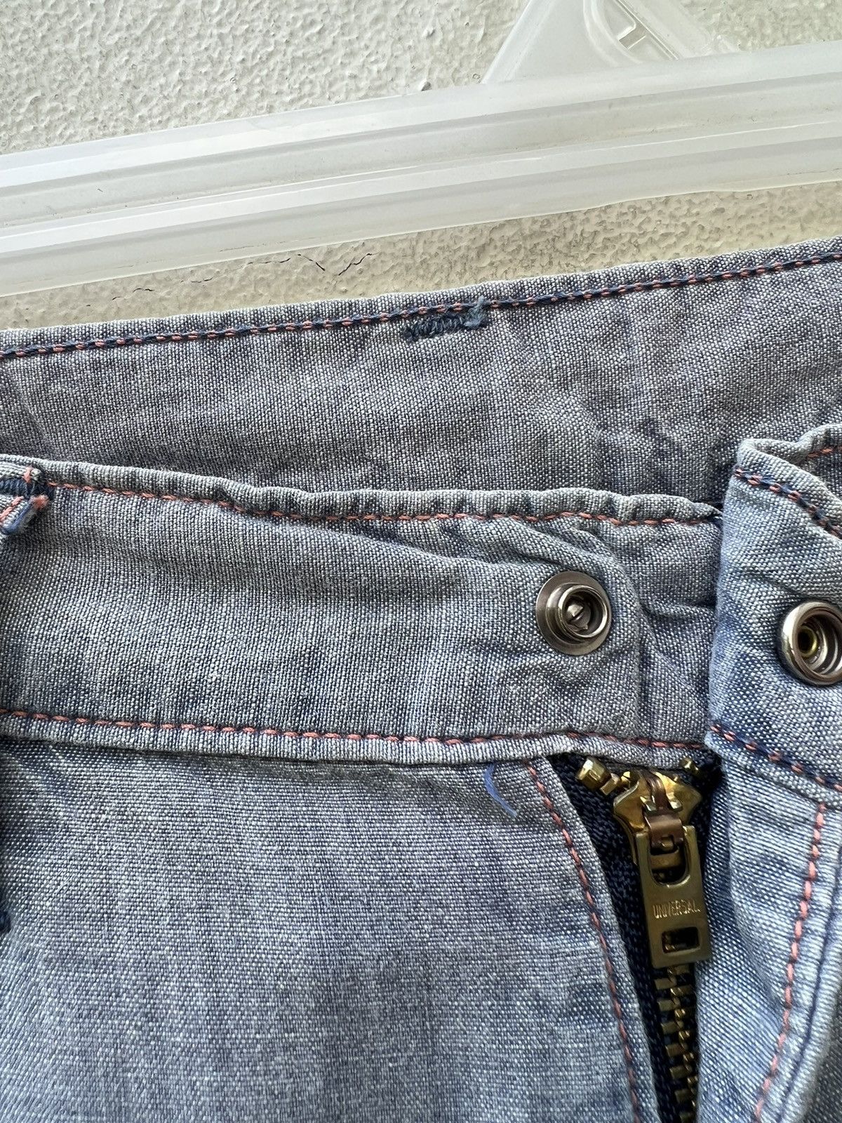 Orslow Vintage Orslow Sun Fade Chambray Carpenter Work Pant Size US 31 - 7 Thumbnail