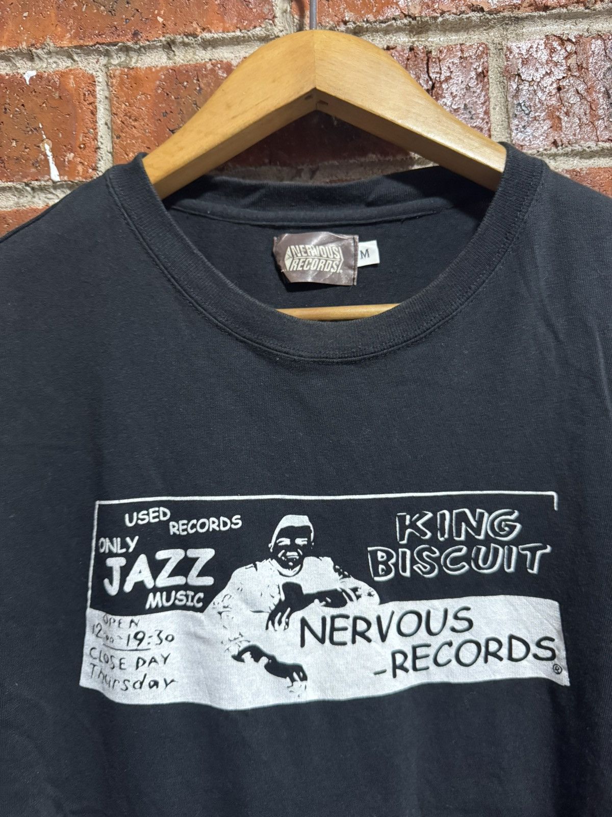 Rap Tees Nervous records t shirt Size US M / EU 48-50 / 2 - 2 Thumbnail