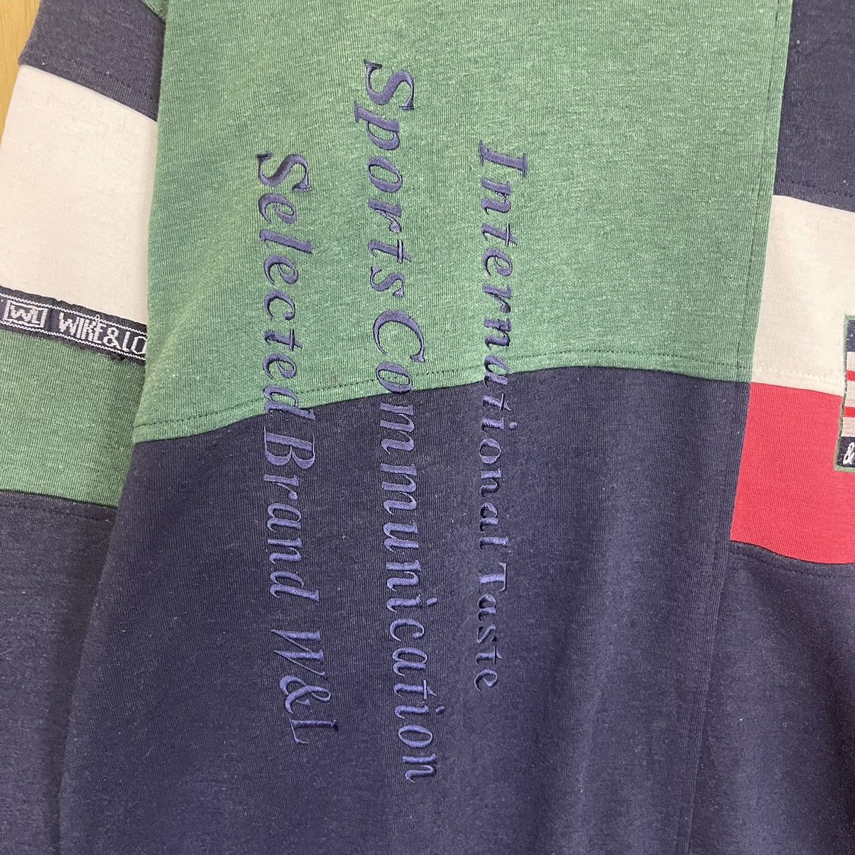 Designer × Vintage Vintage 90s Wike&Lon Crewneck Sweatshirt Size US L / EU 52-54 / 3 - 6 Thumbnail