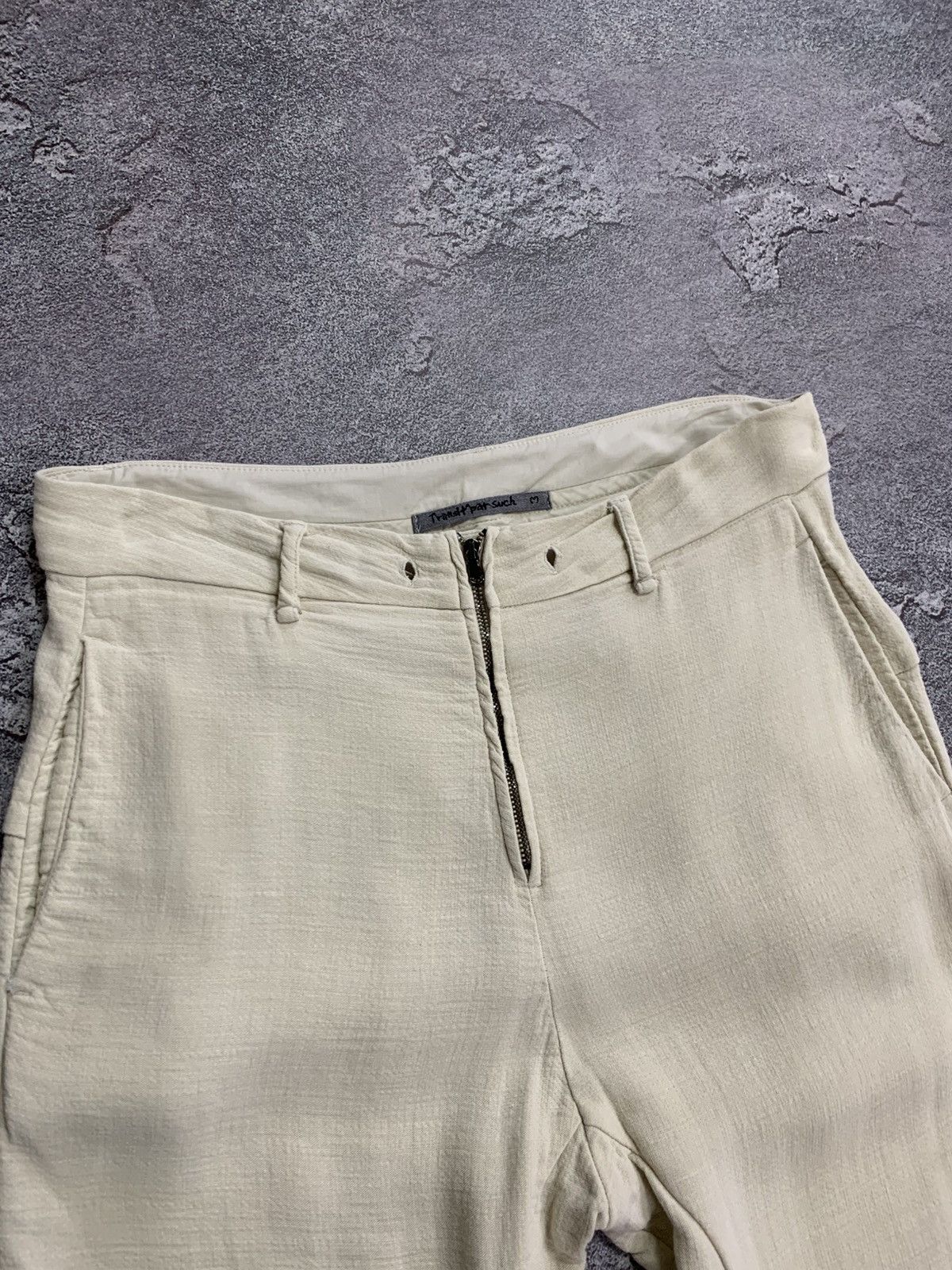 Japanese Brand × Transit Uomo Transit Par Such Linen AvantGarde Japanese Pants Men’s S Size US 30 / EU 46 - 2 Thumbnail