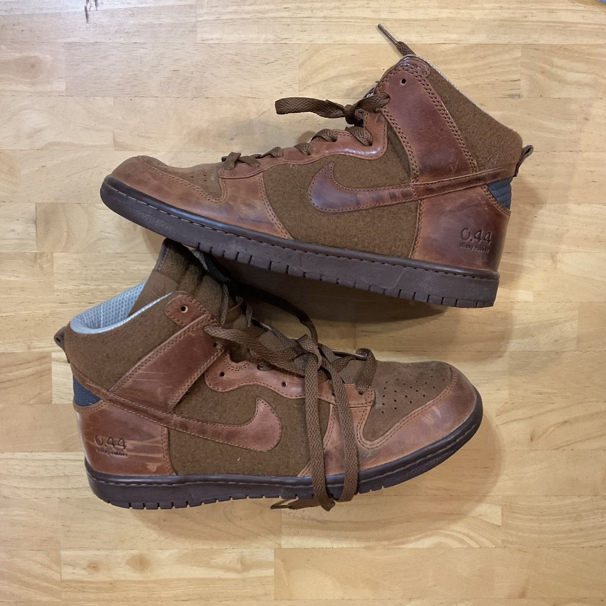 Vintage Nike Dunk High 2008 Supreme Sticky Rubber Spark Pack