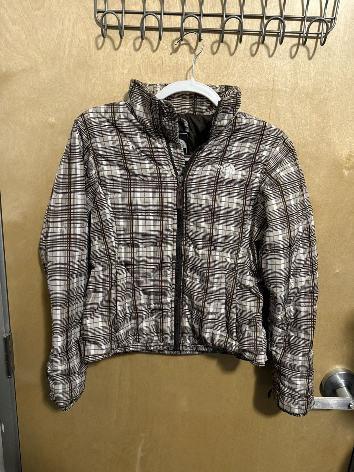 The North Face Plaid Womens northface jacket puffer size small Size S / US 4 / IT 40 - 1 Thumbnail