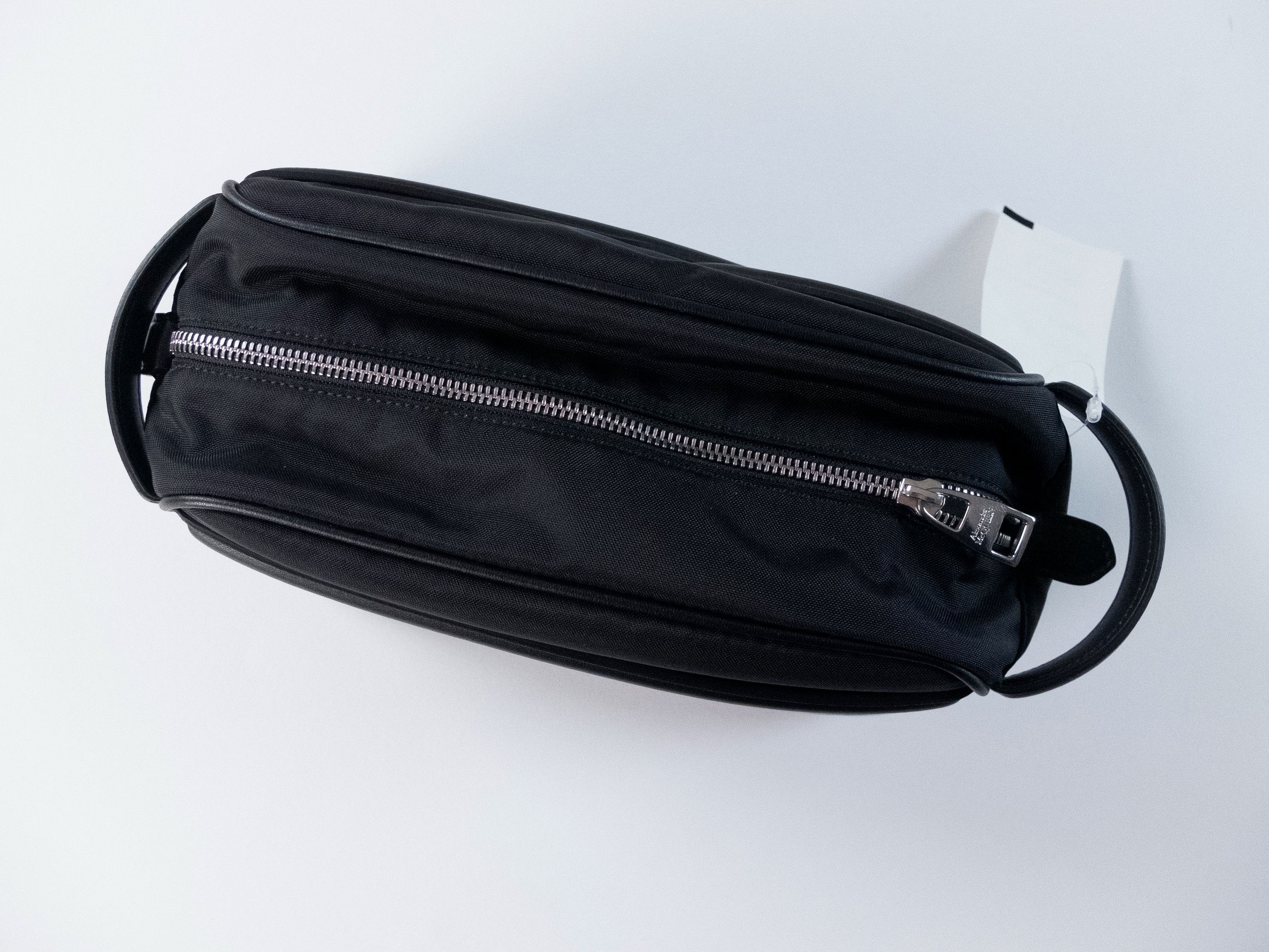 Alexander McQueen ALEXANDER MCQUEEN Harness black nylon toiletry bag clutch q Size ONE SIZE - 8 Thumbnail