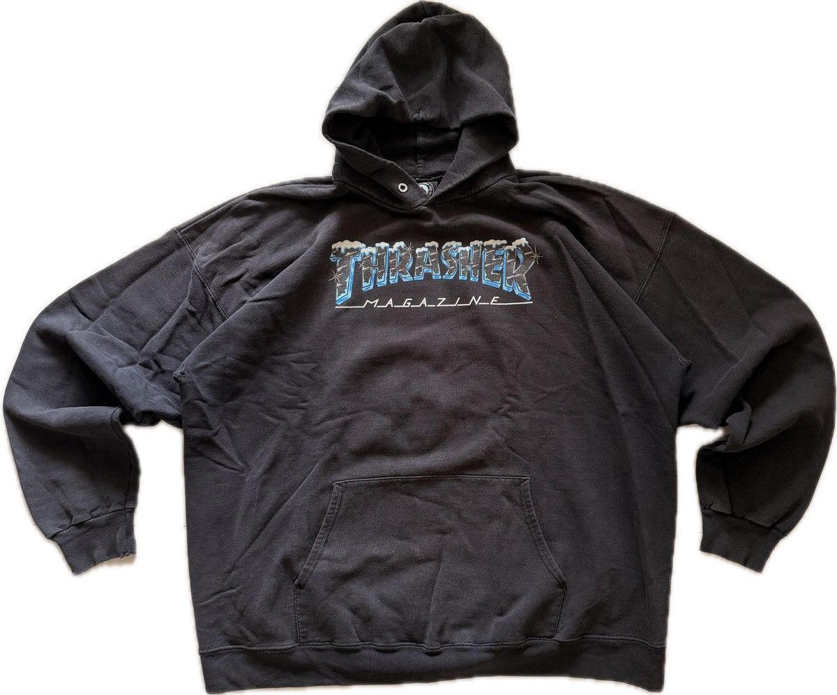 Thrasher Y2K Thrasher Hoodie Size US XL / EU 56 / 4 - 2 Thumbnail
