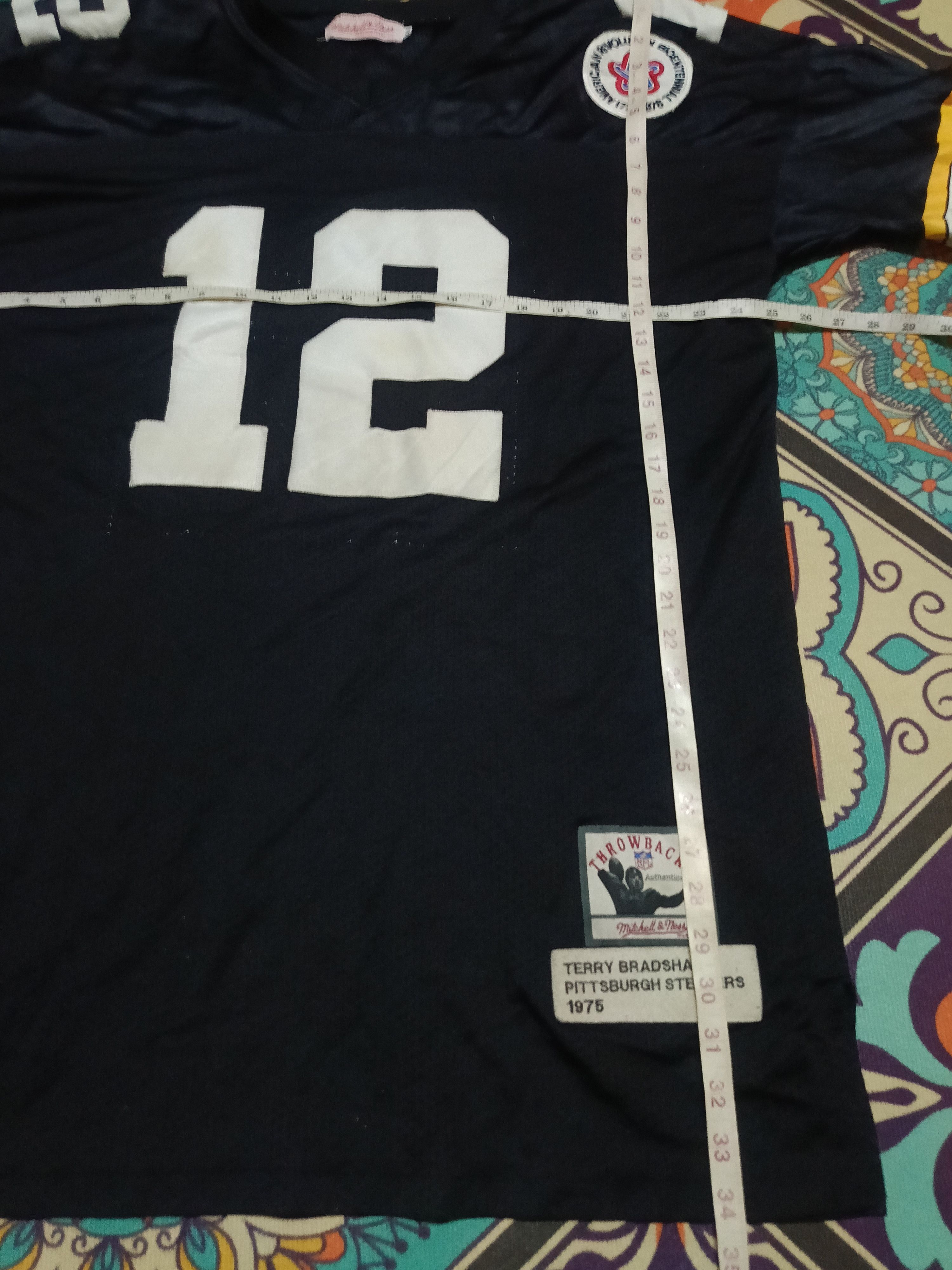 Mitchell & Ness Mitchell & Ness 1975 Terry Bradshaw Throwback Jersey Size 56 Size US XXL / EU 58 / 5 - 7 Thumbnail