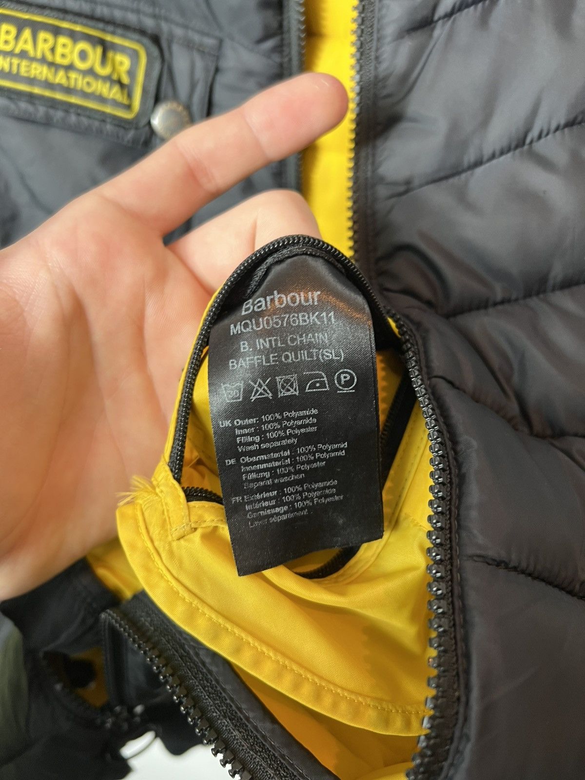 Barbour Barbour Chain Baffle Fibredown Quilted Padded Puffer Jacket Size US M / EU 48-50 / 2 - 12 Thumbnail