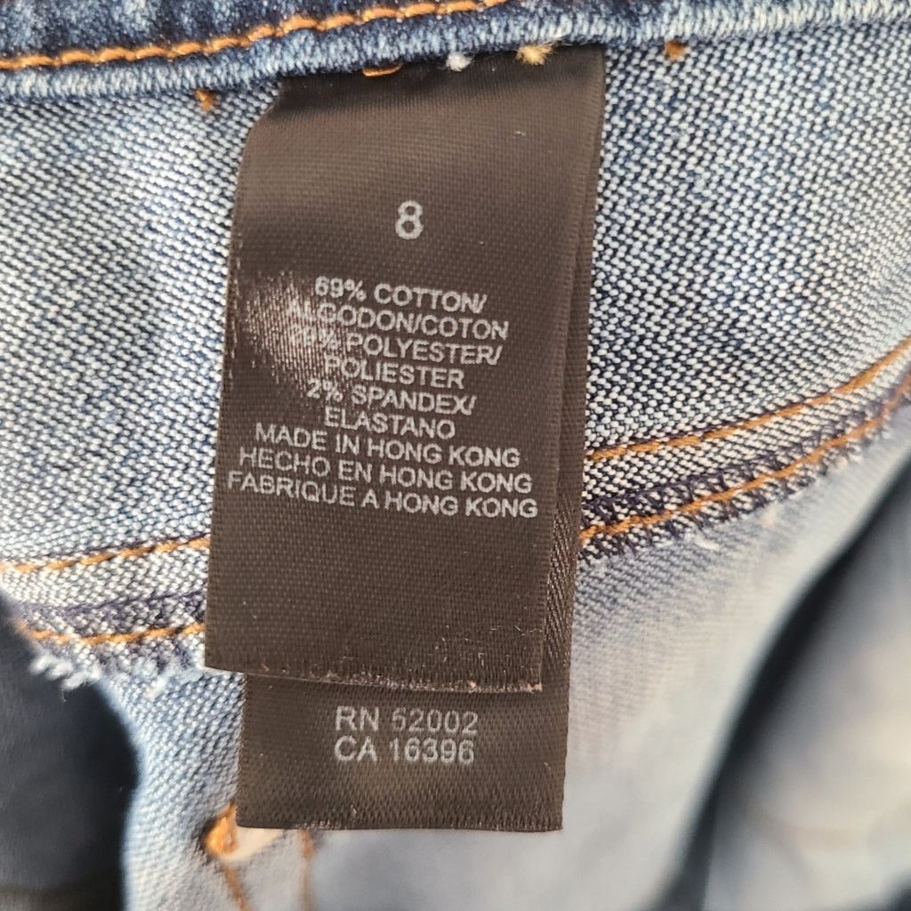 DKNY vintage Y2K DKNY jeans Low rise cuffed carpi denim jeans 8 Size 32" / US 10 / IT 46 - 9 Thumbnail