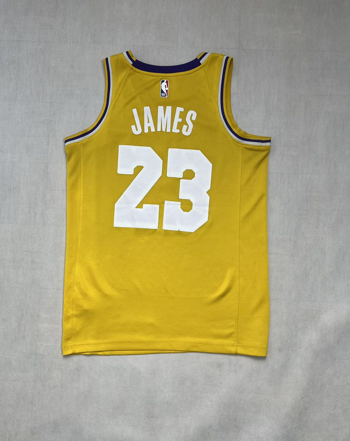 NBA × Nike Jersey Nike Los Angeles Lakers 23 Lebron James NBA Size US S / EU 44-46 / 1 - 7 Thumbnail