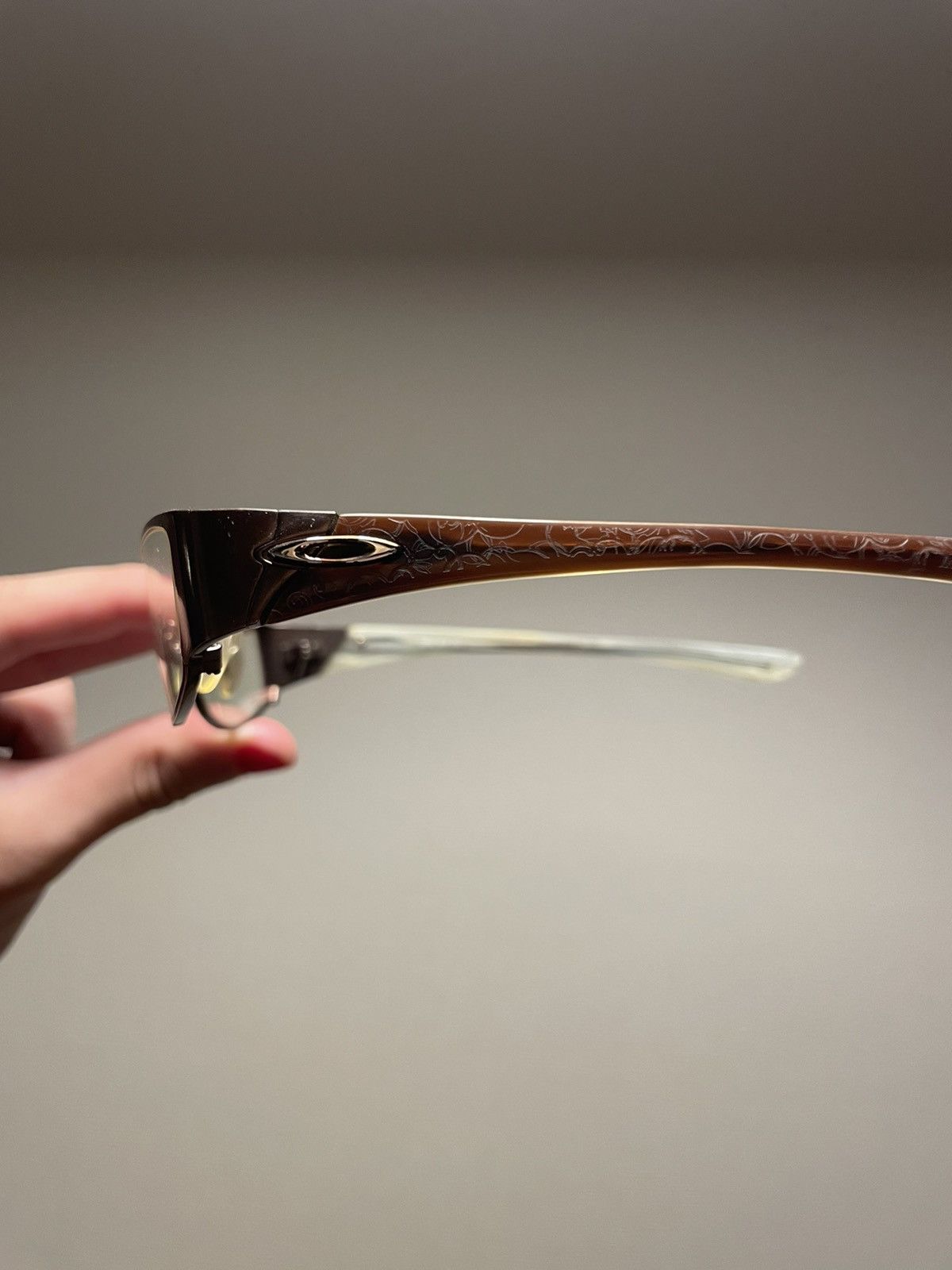 Oakley OAKLEY Cato 'Polished Brown' SUNGLASSES Size ONE SIZE - 3 Thumbnail