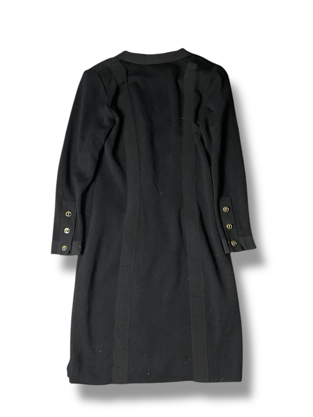 Salvatore Ferragamo Vintage Salvatore Ferragamo Midi Dress (144) Size L / US 10 / IT 46 - 4 Thumbnail