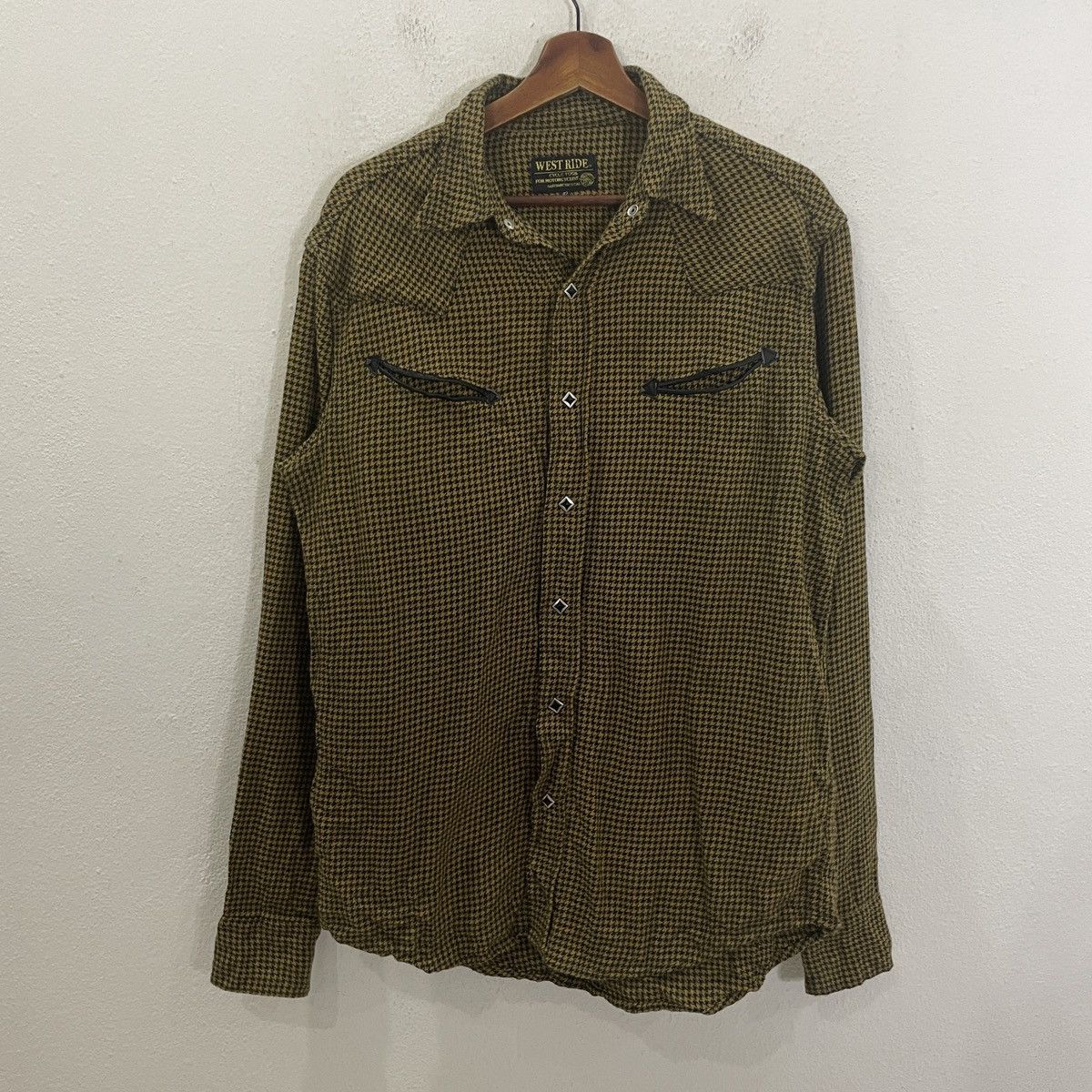 Vintage × WEST RIDE Vintage Westride Button Ups Tee Size US M / EU 48-50 / 2 - 1 Thumbnail