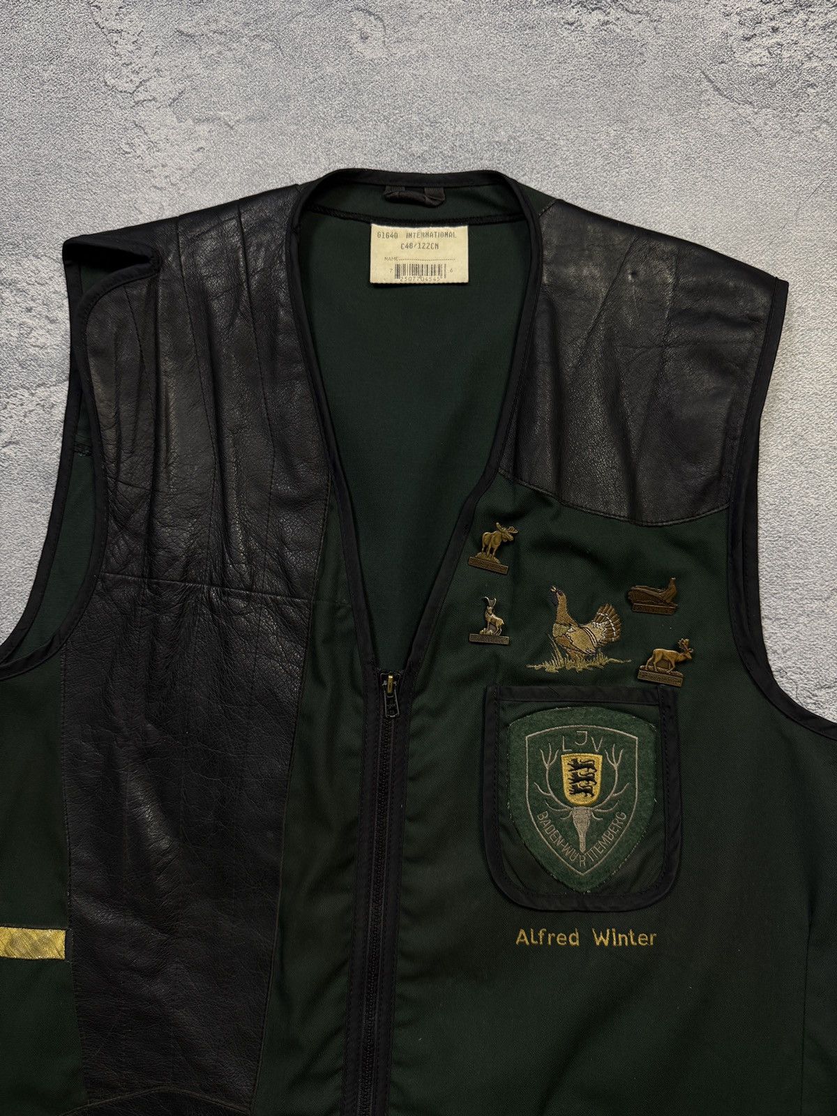 Barbour RARE Vintage Barbour Hunting Vest Size US XL / EU 56 / 4 - 2 Thumbnail
