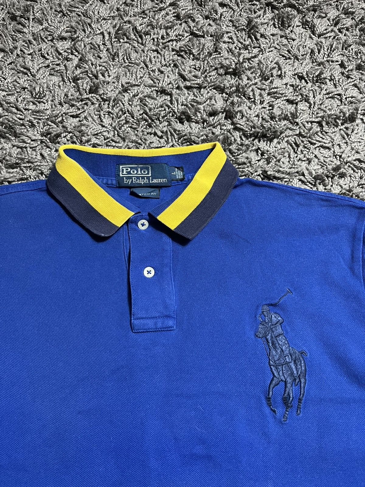 Ralph Lauren RALPH LAUREN CHIEF KEEF STYLE Y2K VINTAGE COTTON POLO TEE Size US L / EU 52-54 / 3 - 2 Thumbnail