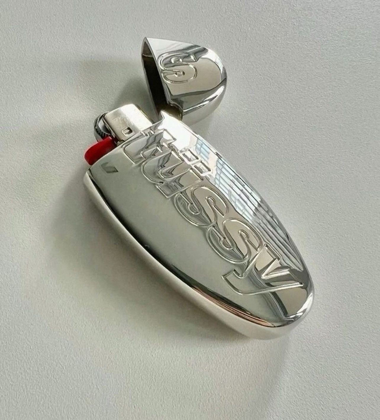 Hypebeast × Streetwear × Stussy Stussy Metal Boot Lighter Case