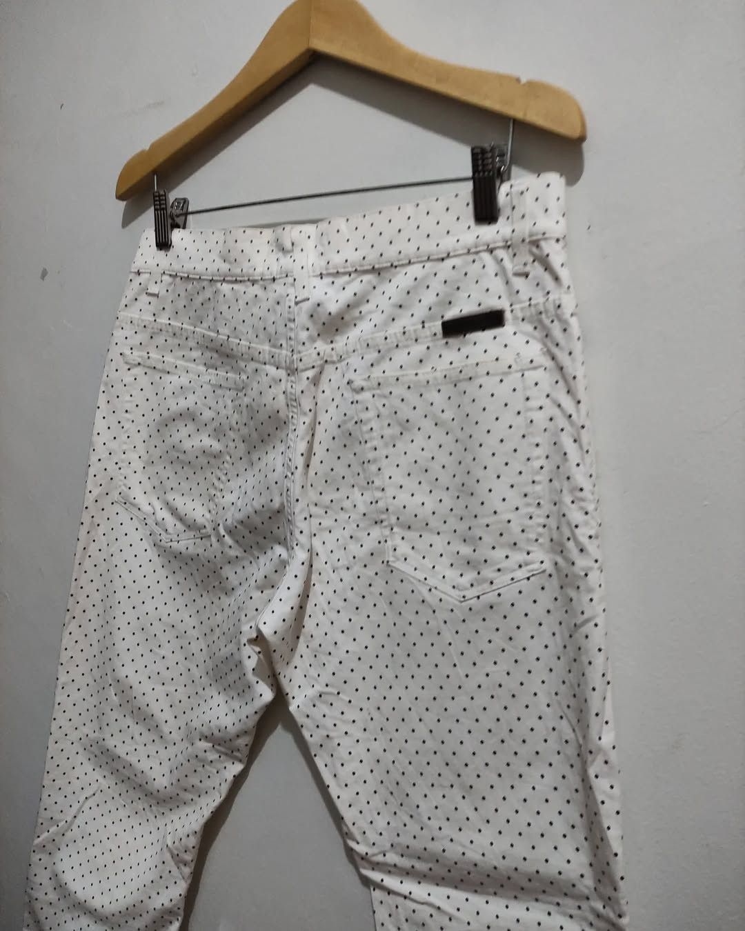 Dolce & Gabbana Dolce & Gabbana Sicilia Polka Dot Cotton Pants Size US 33 - 6 Thumbnail