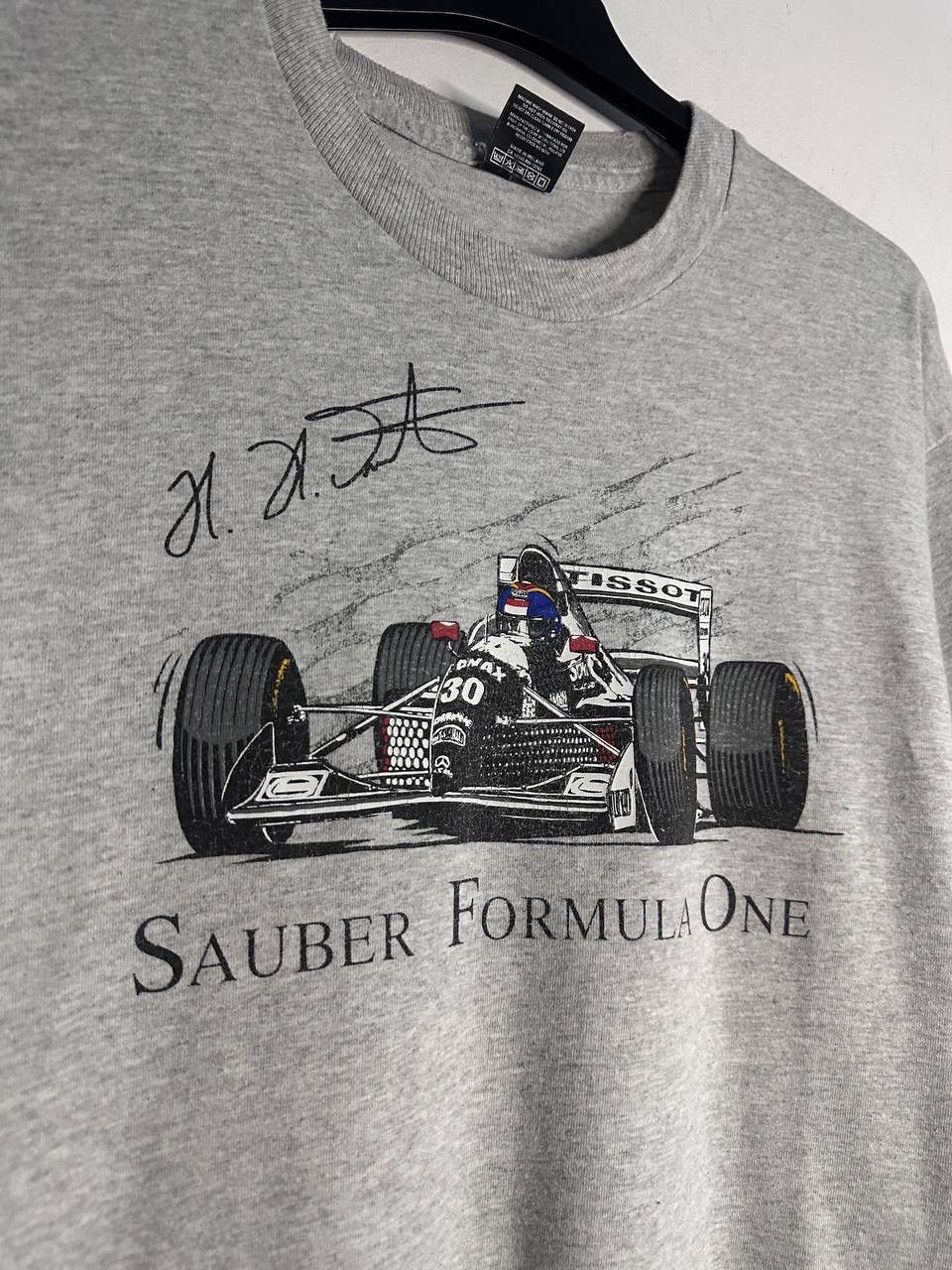 Other Vintage Sauber Formula One Tee 90s Screen Stars Premium Race Size US L / EU 52-54 / 3 - 3 Thumbnail