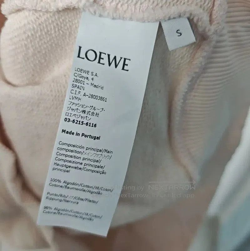 Loewe Loewe Spring Autumn Light Pink Hoodie . Size S / US 4 / IT 40 - 4 Thumbnail