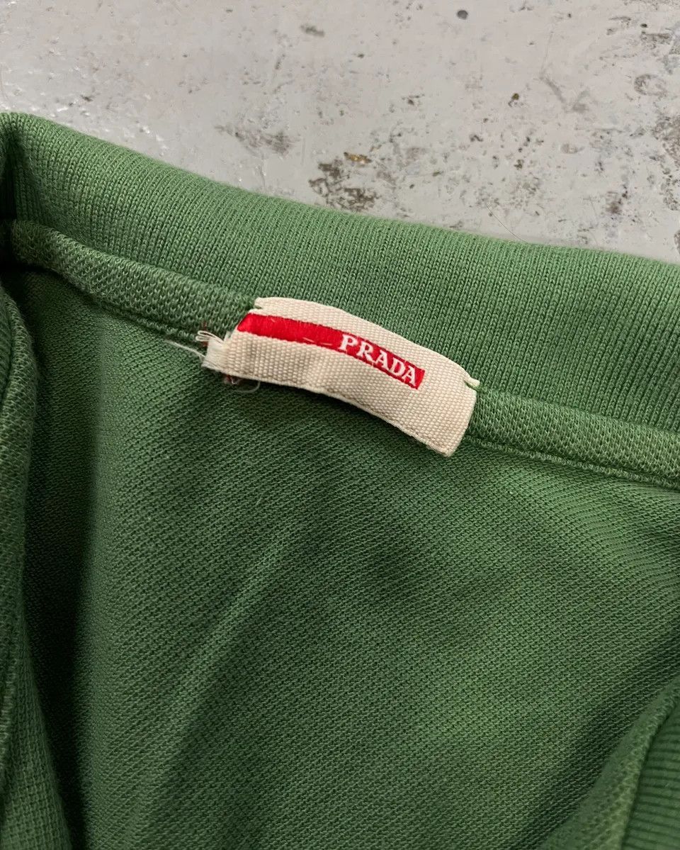Prada SS2011 Prada Sage Green Polo Size US M / EU 48-50 / 2 - 8 Thumbnail