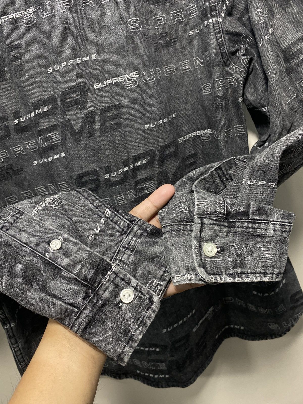 Supreme SUPREME Denim Shirt❗️ Size US M / EU 48-50 / 2 - 7 Thumbnail