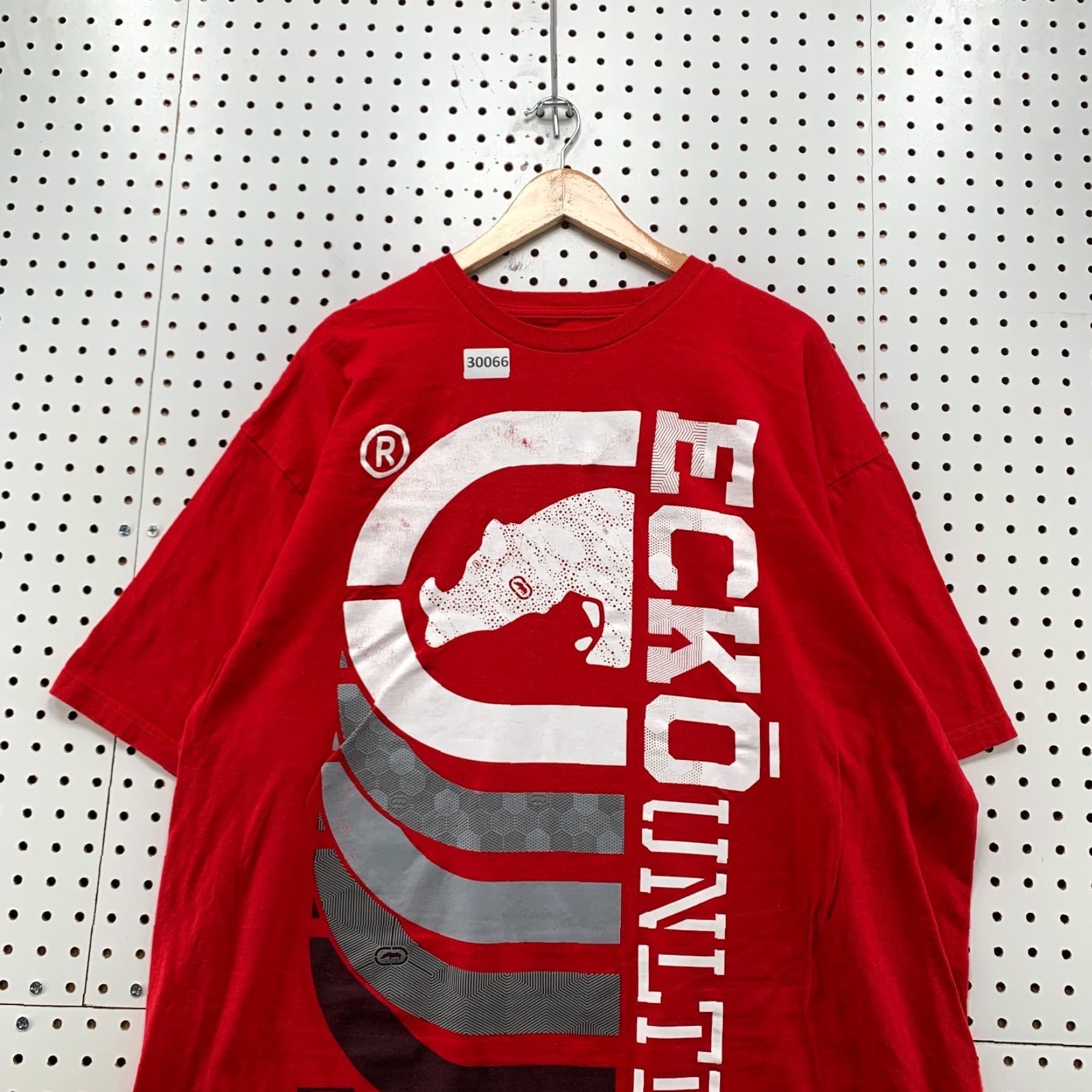 Ecko Unltd. VINTAGE ECKO Unltd Shirt Red Graphic Hip Hop 3XL Mens Cotton Crew Neck Short Sleeve Size US XXL / EU 58 / 5 - 2 Thumbnail