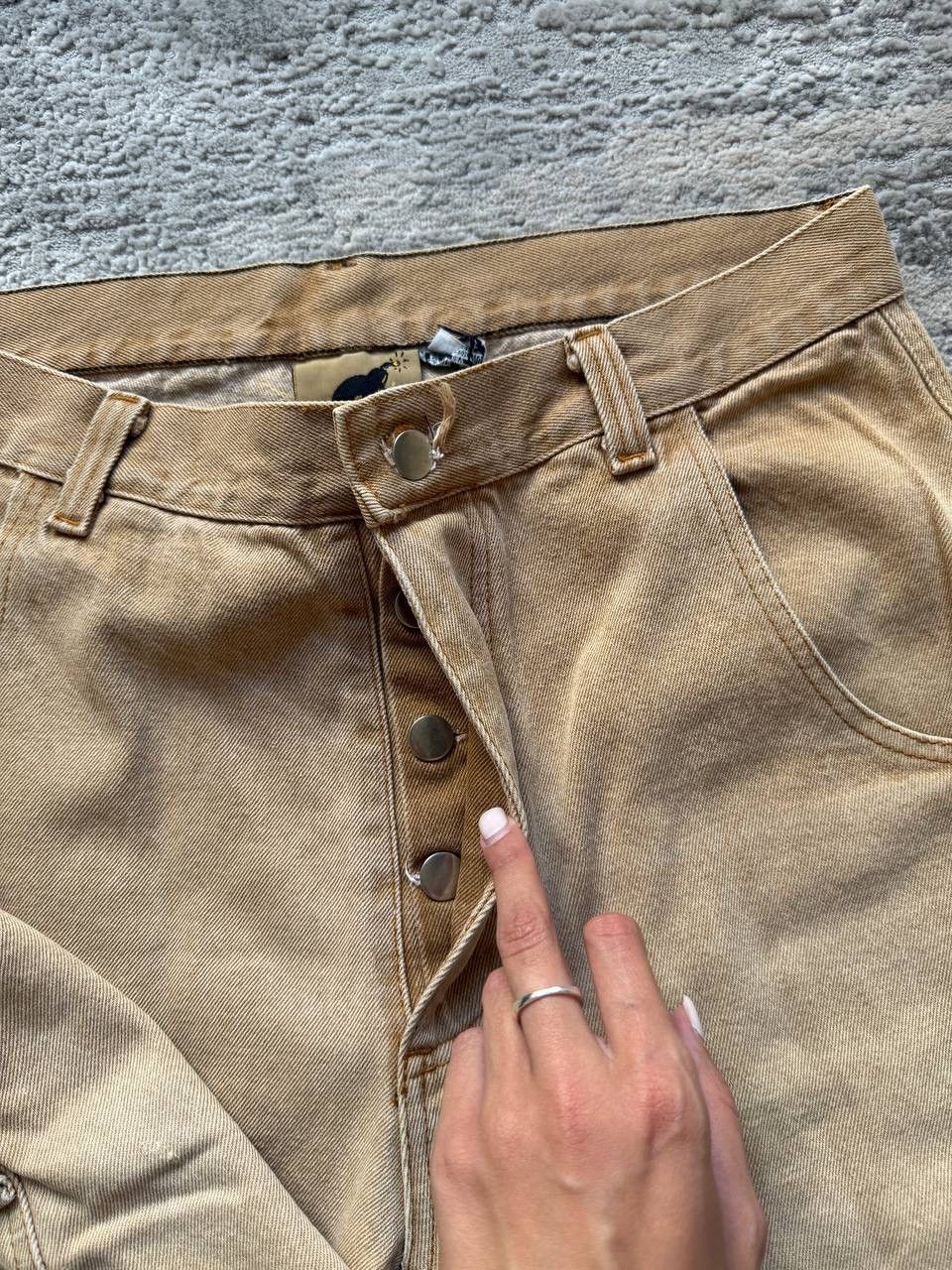 Vintage Vintage STOOPID Baggy Shorts Size US 34 / EU 50 - 5 Thumbnail