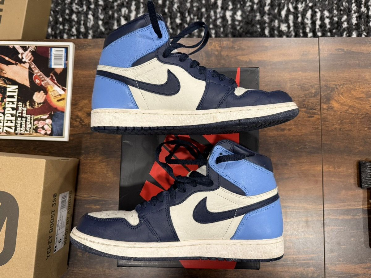 Jordan Brand Nike Jordan 1 High Obsidian 9.5 Size US 9.5 / EU 42-43 - 2 Thumbnail