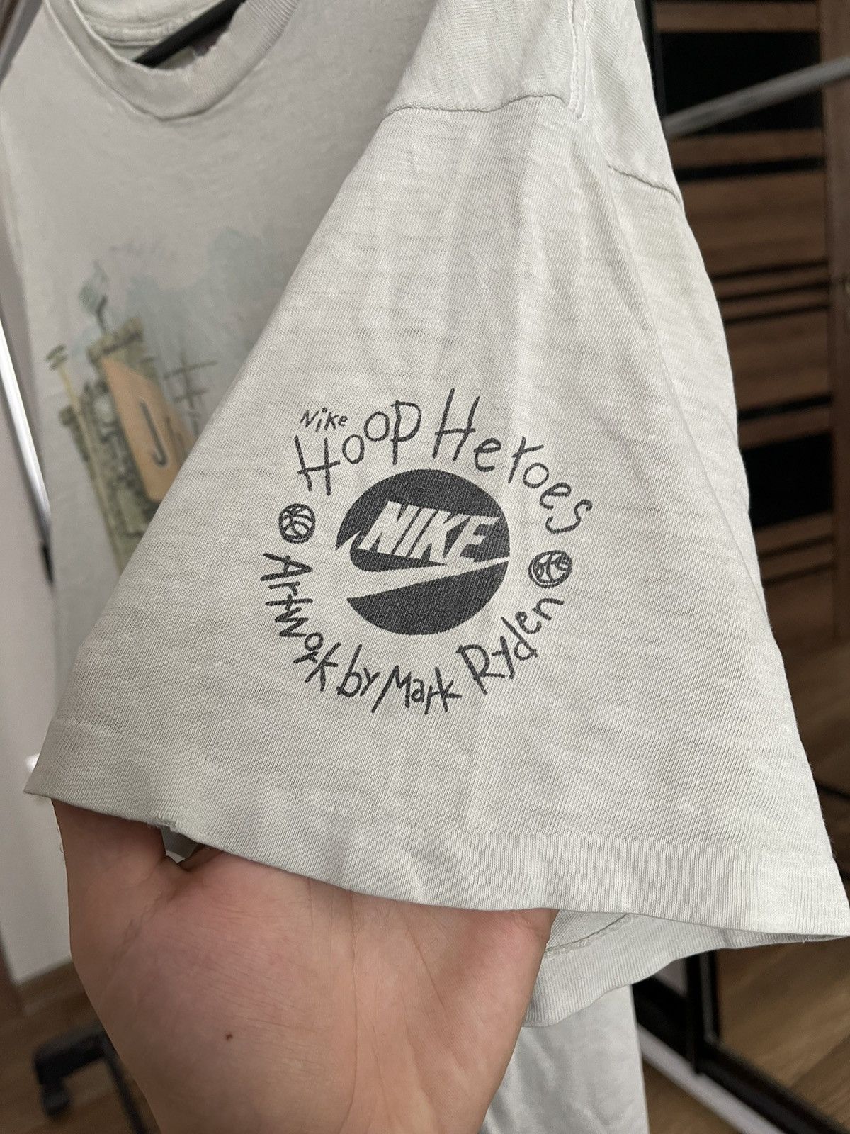 Nike Nike Vintage Hoop Heroes Artwork Mark Ryden T-Shirt Tee 90s Size US M / EU 48-50 / 2 - 7 Thumbnail