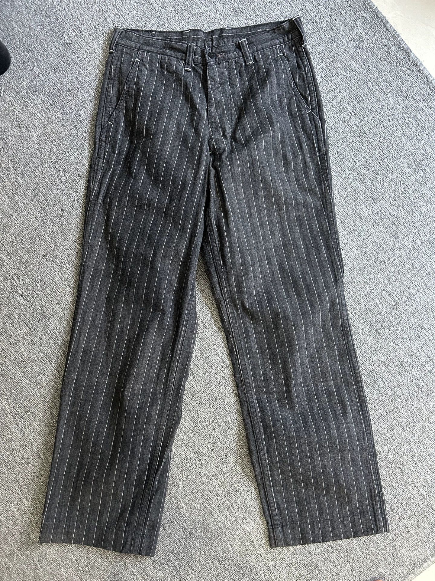 Freewheelers Bootleggers Freewheelers Striped Pants Size 32 Size US 32 / EU 48 - 1 Thumbnail