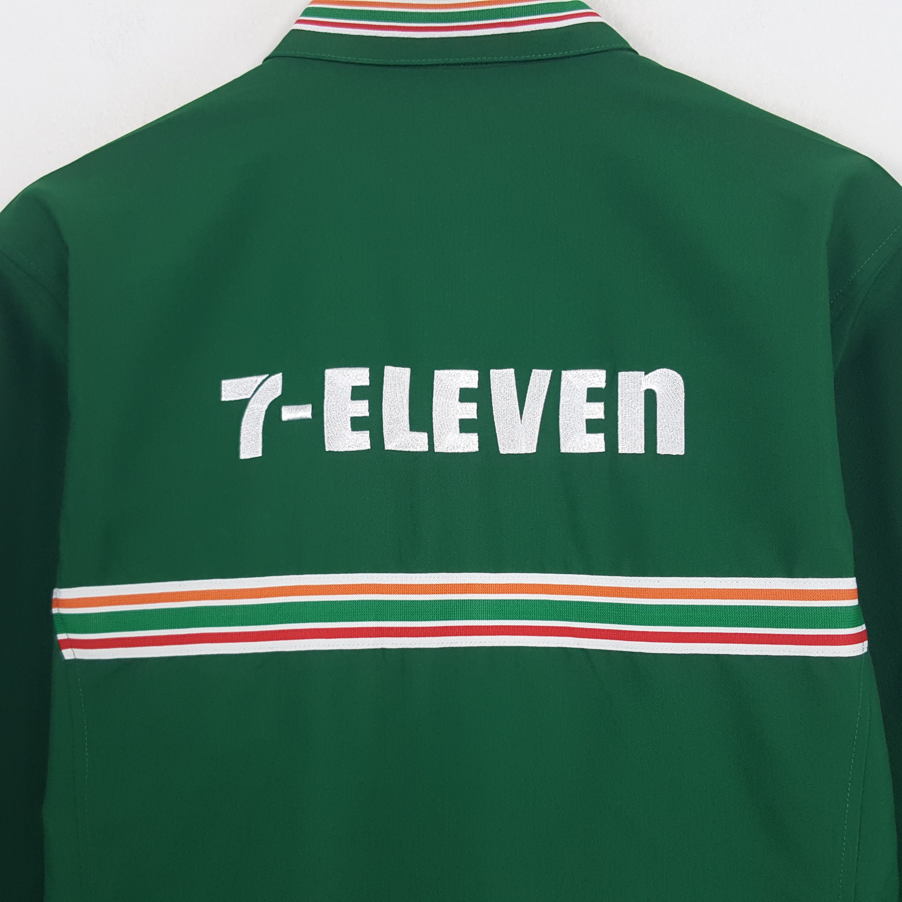 Japanese Brand × Vintage Vintage 7 Eleven Zipper Worker Jacket Size US M / EU 48-50 / 2 - 2 Thumbnail
