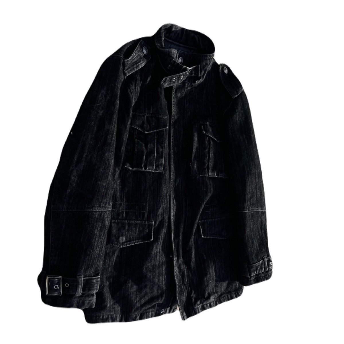 If Six Was Nine 2000s Japanese archive Multi Gimmic Belted Jacket Y2K Vkei Size US S / EU 44-46 / 1 - 3 Thumbnail