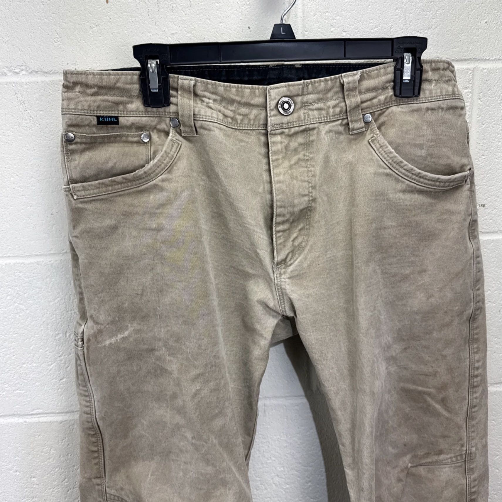 Vintage VINTAGE KUHL Rydr Pants Men's 34x32 Brown 5-Pocket Hiking Outdoor Lightweight Breathable UPF 50+ Pants Mens Bags & Gear Size US 34 / EU 50 - 4 Thumbnail