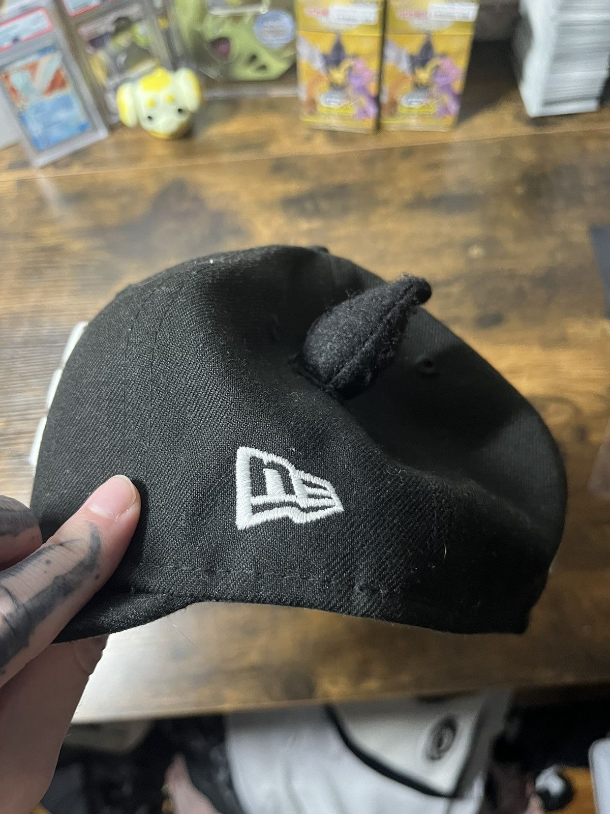 Ryder Studios Ryder studios black horn hat size 7 1/2 Size ONE SIZE - 5 Thumbnail