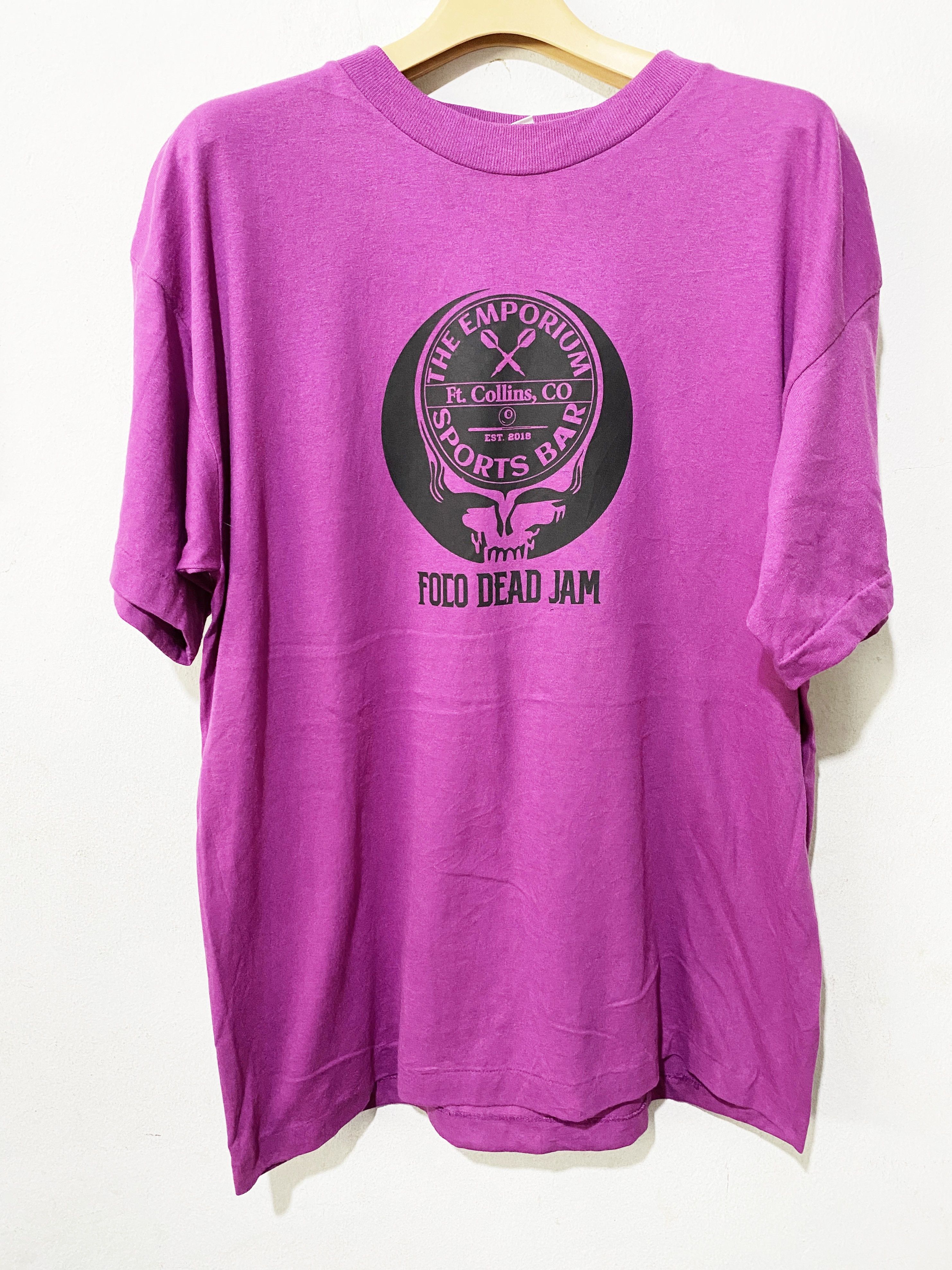 Band Tees × Grateful Dead × Vintage Vintage 90s Foco Dead Jam Emporium Sports Bar Shirt Size US L / EU 52-54 / 3 - 1 Thumbnail