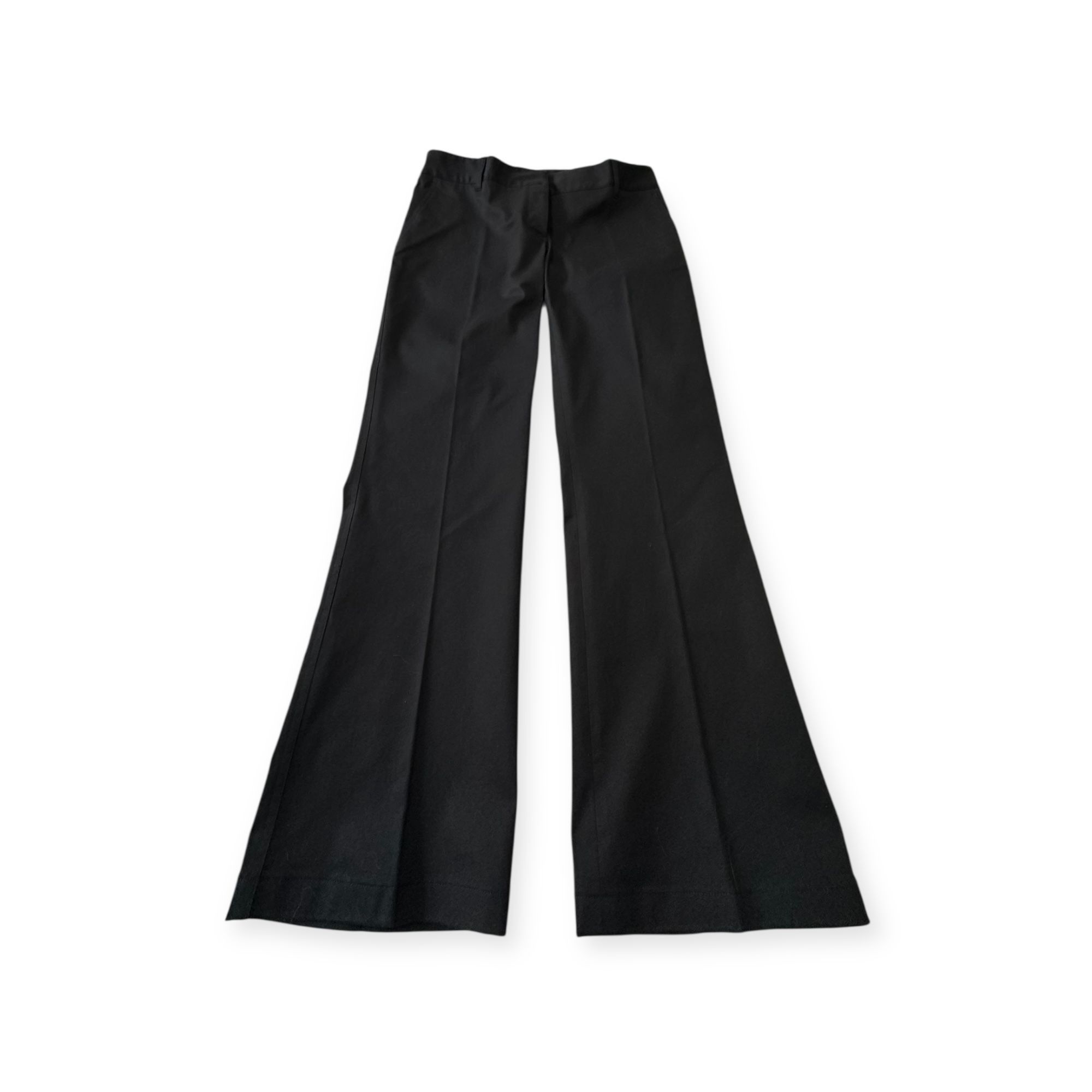 Prada Prada Vintage Dark Blue Cotton Trousers Pants 2000s Era Size Size 32" / US 10 / IT 46 - 6 Thumbnail
