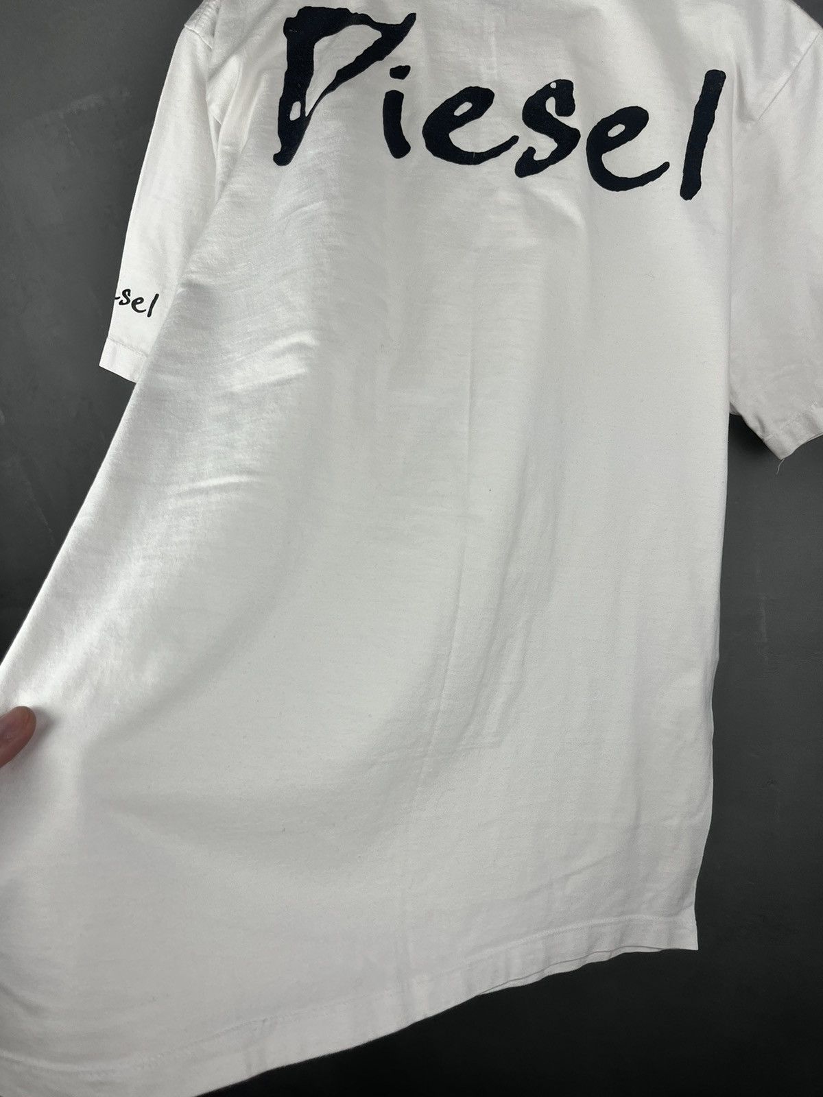 Diesel × Vintage Diesel t shirt big logo vintage Size US XL / EU 56 / 4 - 11 Thumbnail