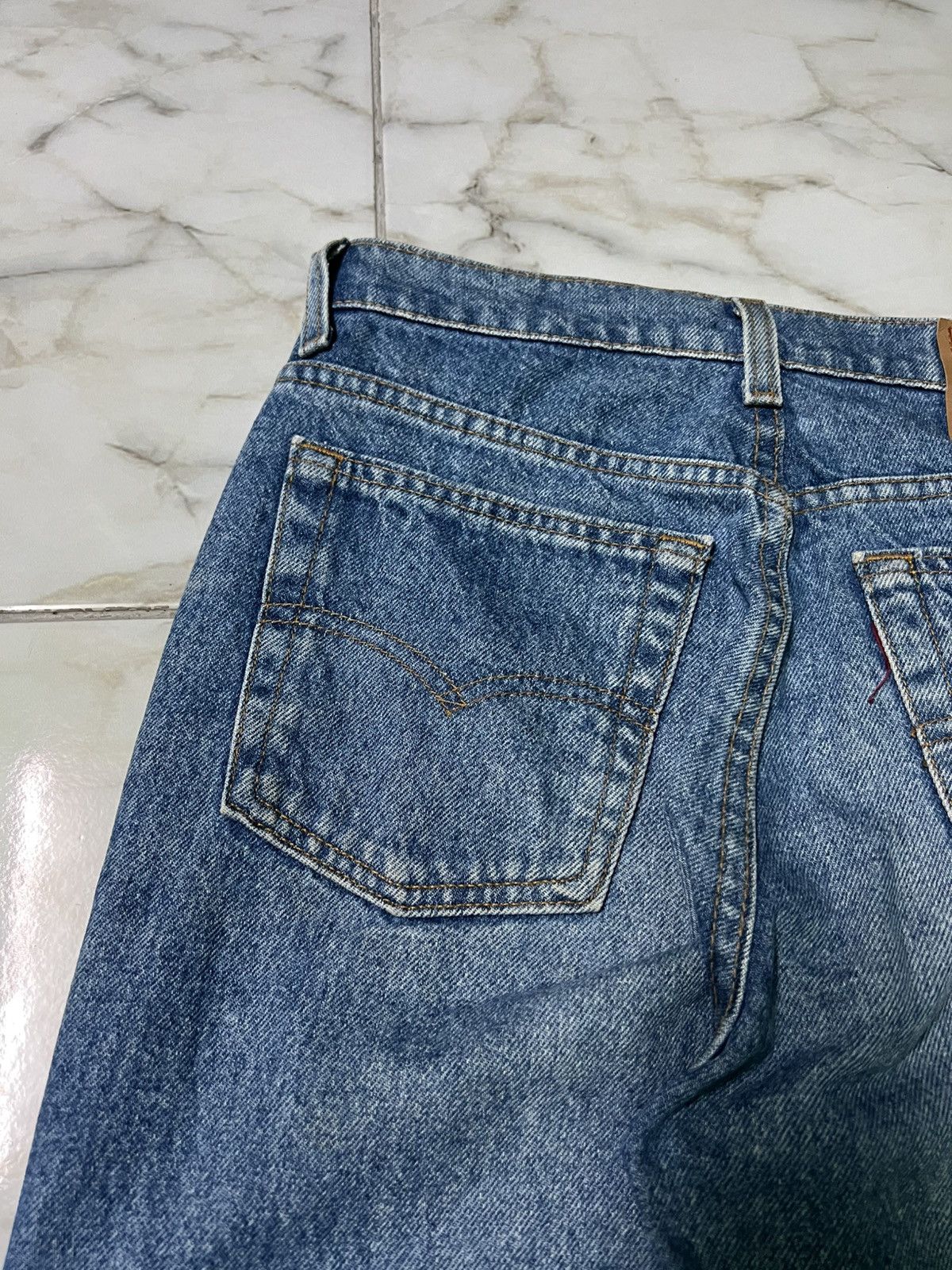 Levi's × Vintage 💥Crazy Vintage 90’s Levis 610 Mud Wash Jean Size US 30 / EU 46 - 14 Thumbnail