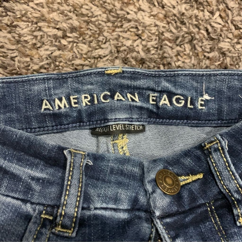 American Eagle Outfitters Women’s American Eagle Curvy Super High Rise Jegging Jeans Size 26" / US 2 / IT 38 - 9 Thumbnail