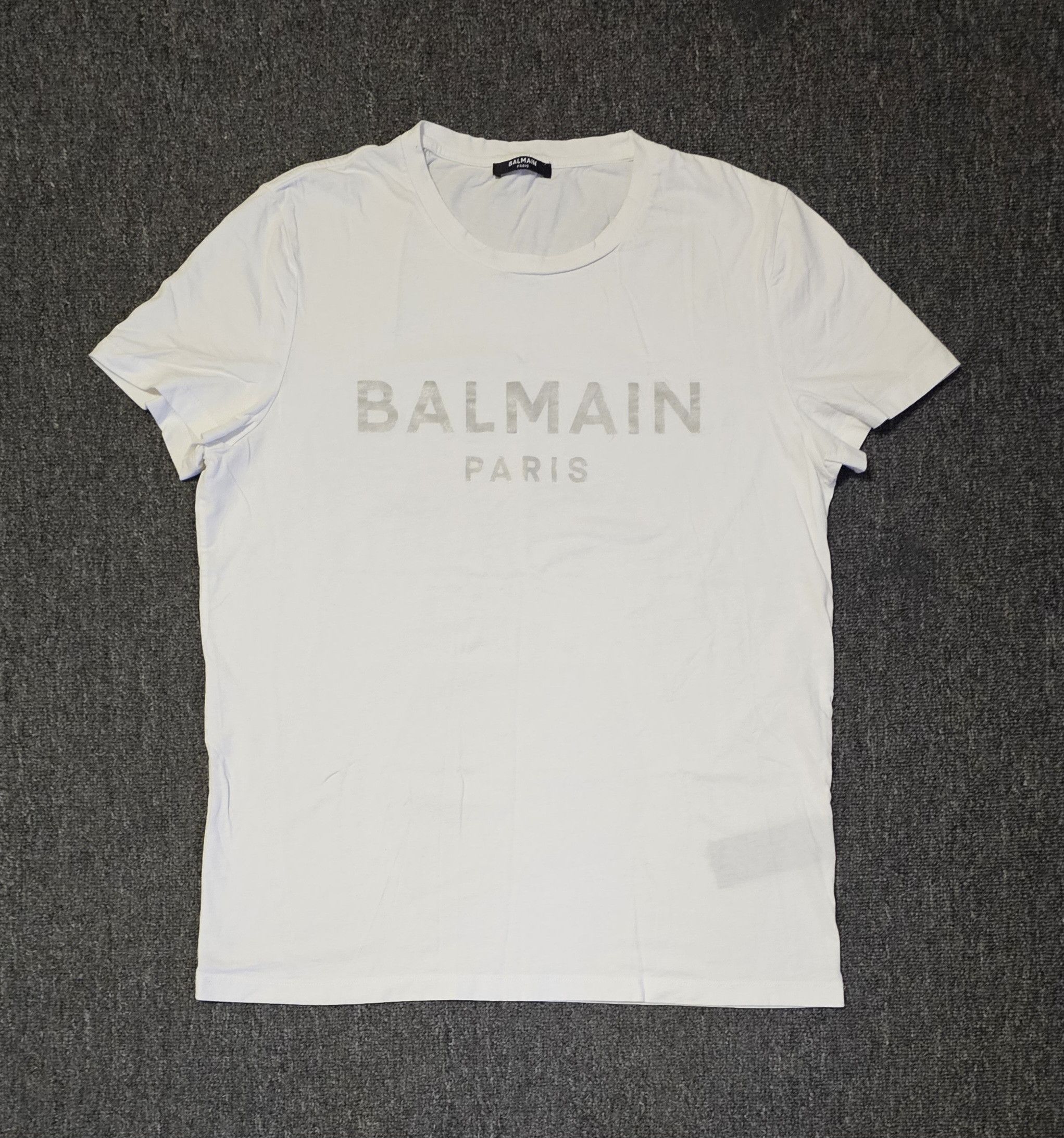 Balmain Men's Logo T-Shirt Size L