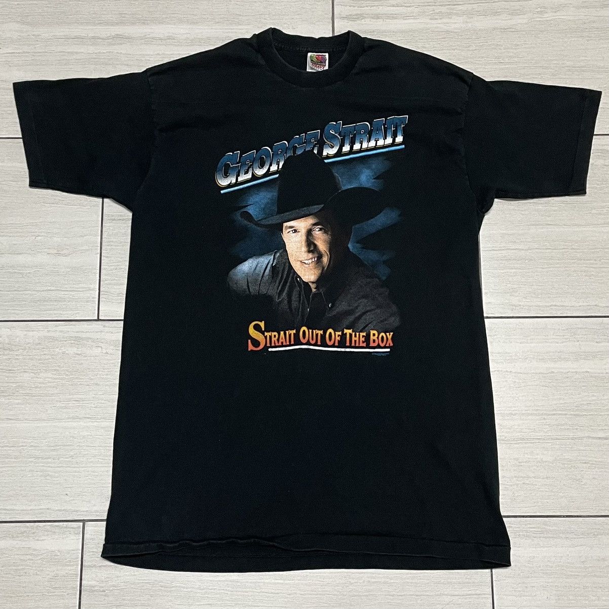 Band Tees × Vintage George Strait Vintage T-shirt Size US XXL / EU 58 / 5 - 1 Thumbnail