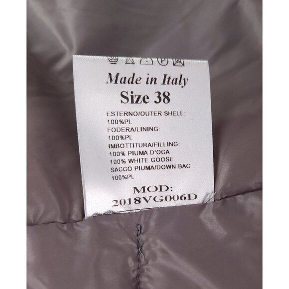 Other ACCUA by PSR White Goose Down Quilted Jacket Size 38 US 2 XS Size XS / US 0-2 / IT 36-38 - 13 Thumbnail