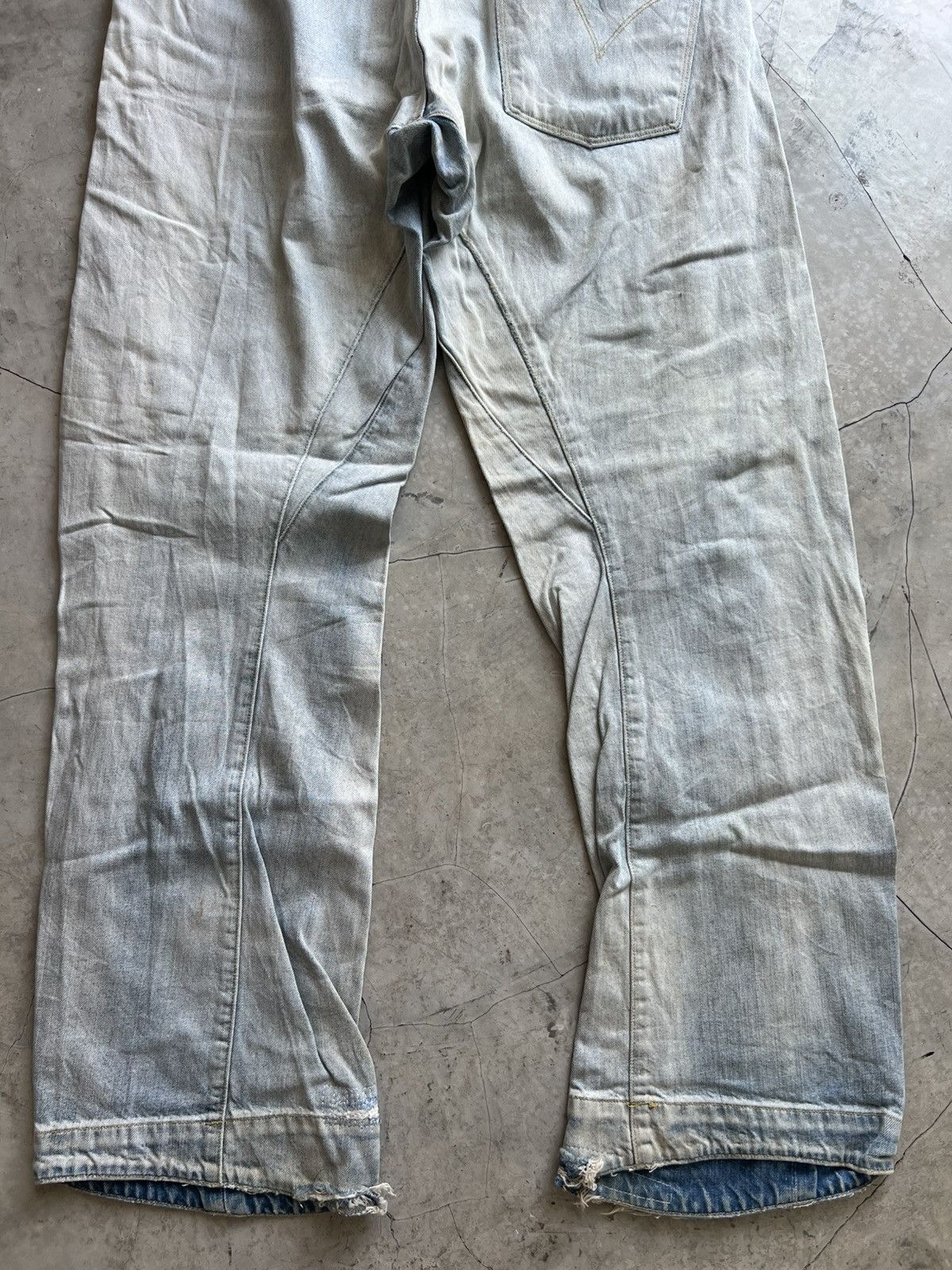Levi's Levis Engineered Jeans Buckle Back Tag W34 Actual 36x34.5 Size US 34 / EU 50 - 8 Thumbnail