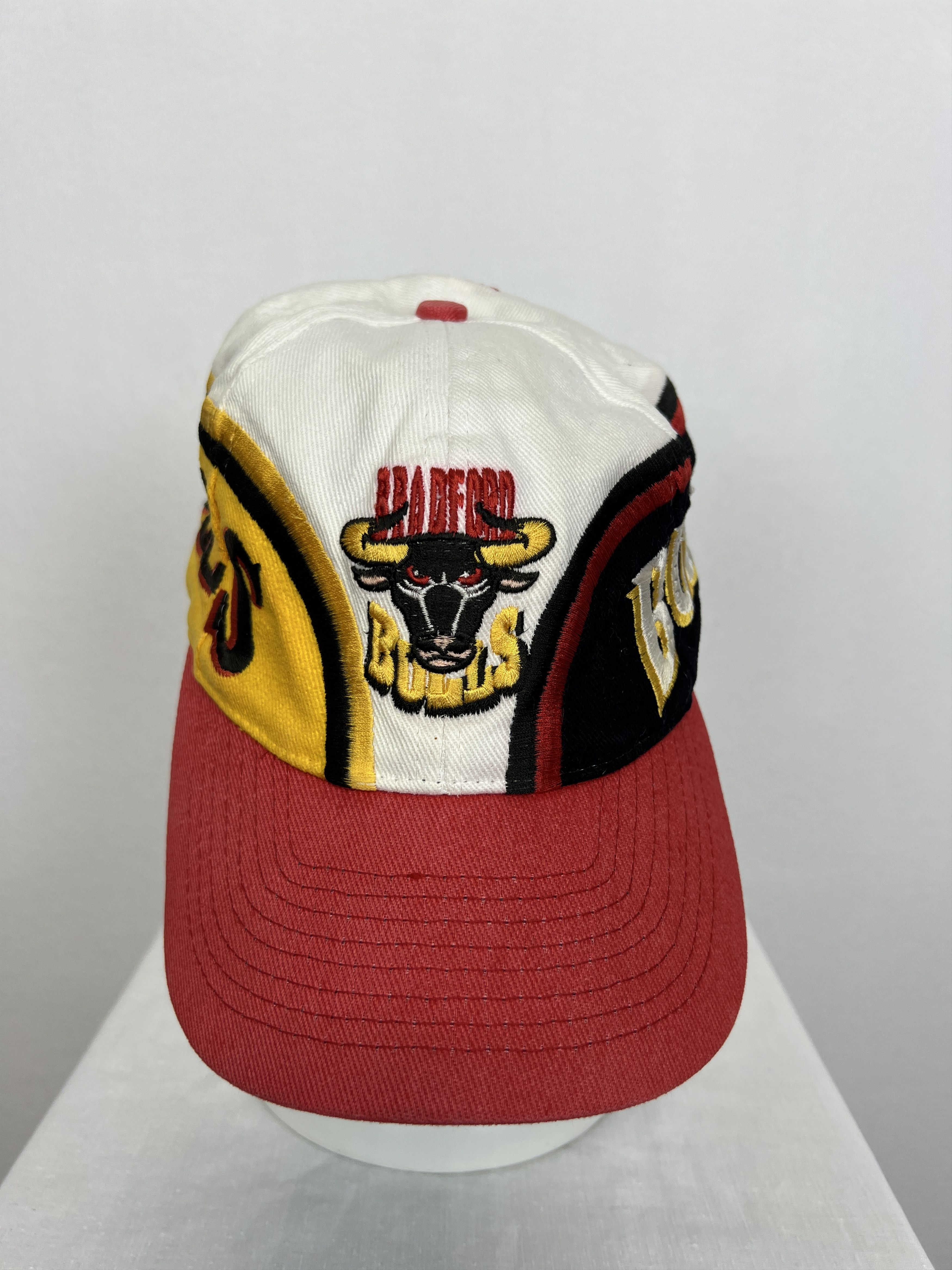 Vintage Bradford Bulls Rugby Union Baseball Cap Snapback Adult Size ONE SIZE - 2 Thumbnail