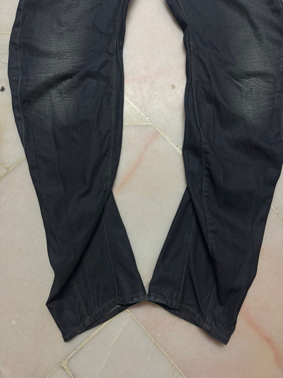 G-Star 💥3D Powell💥90s Style G Star Raw Mudwash Black Denim Sick Size US 27 - 10 Thumbnail