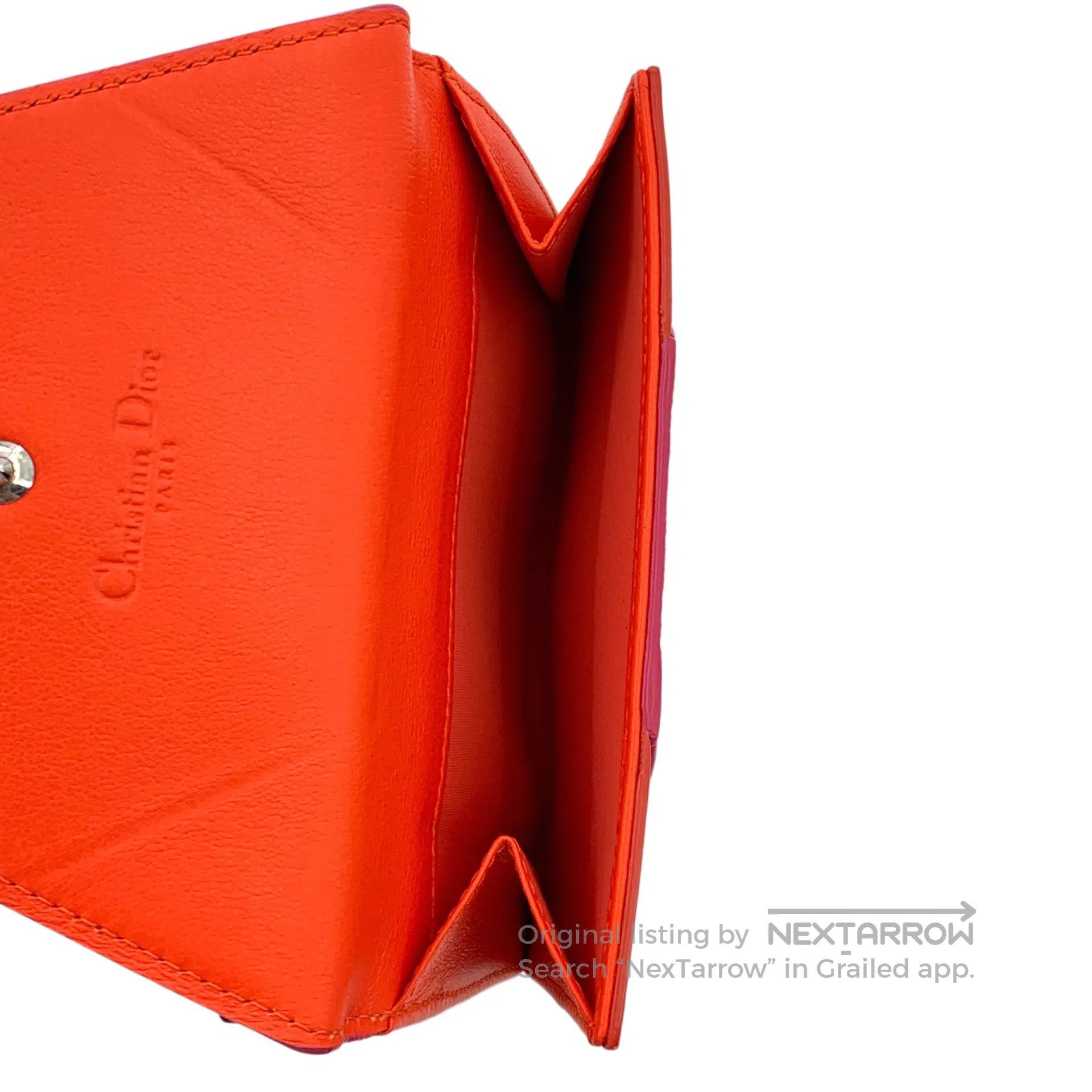 Dior Dior Red CD Logo Cardholder Wallet| Size ONE SIZE - 7 Thumbnail