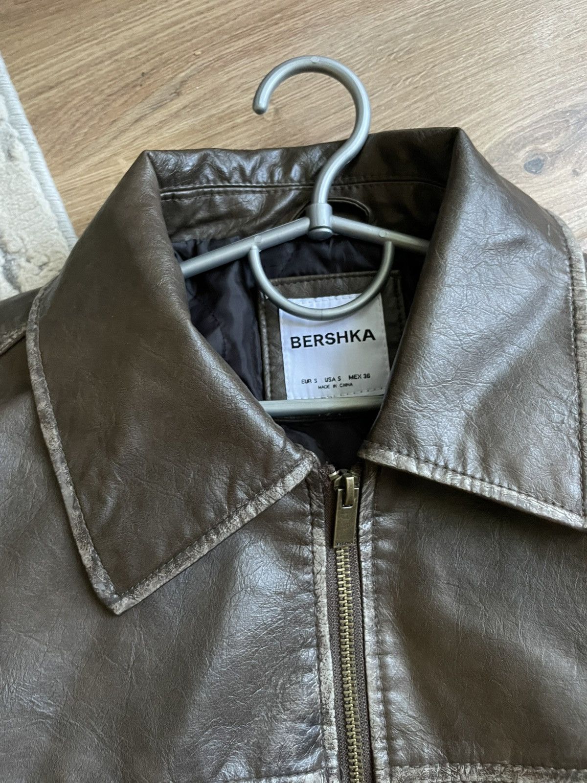 Vintage Bershka Leather Jacket Size US S / EU 44-46 / 1 - 2 Thumbnail