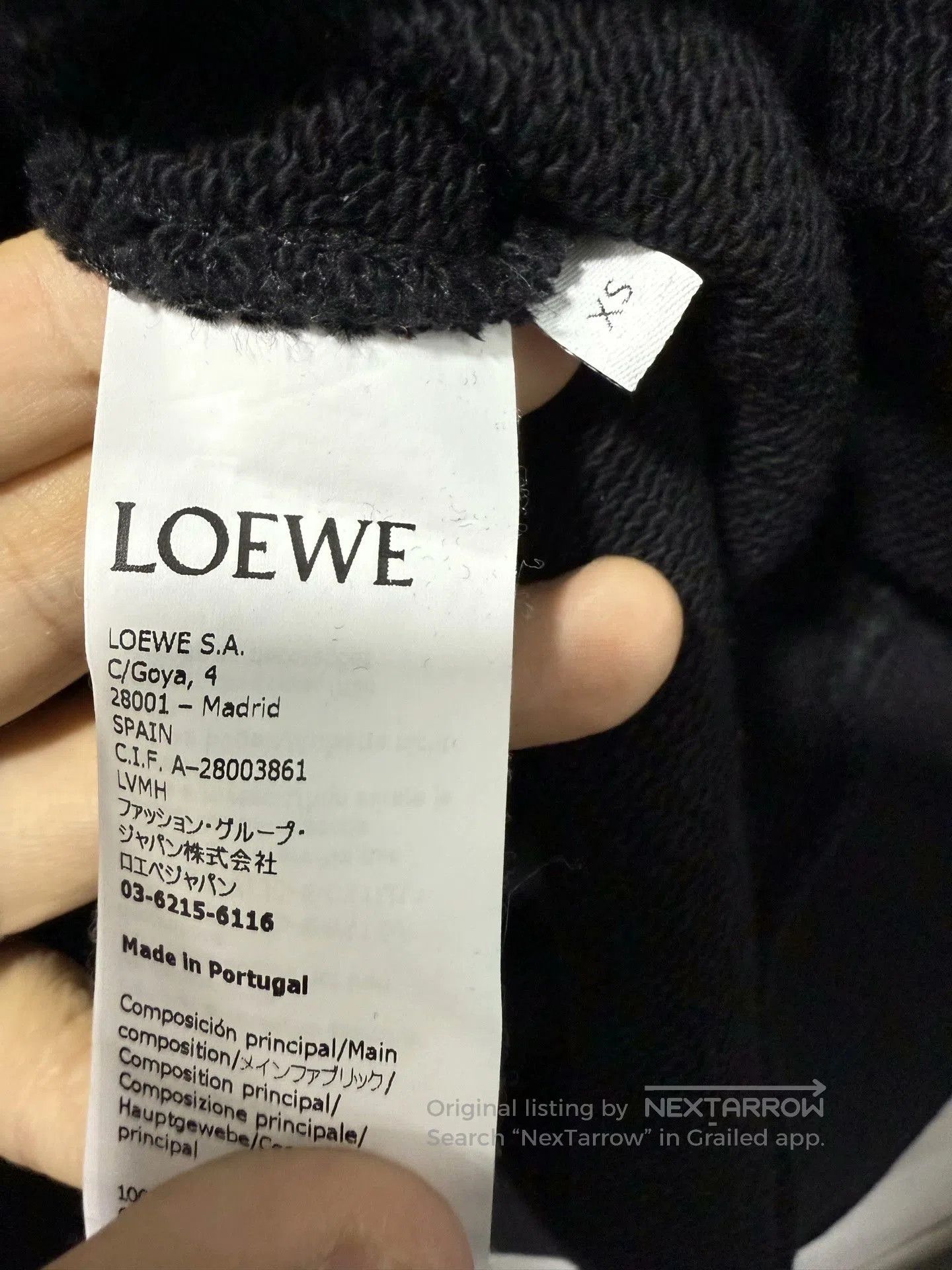 Loewe Loewe Black Floral Embroidered Long. Size XS / US 0-2 / IT 36-38 - 4 Thumbnail