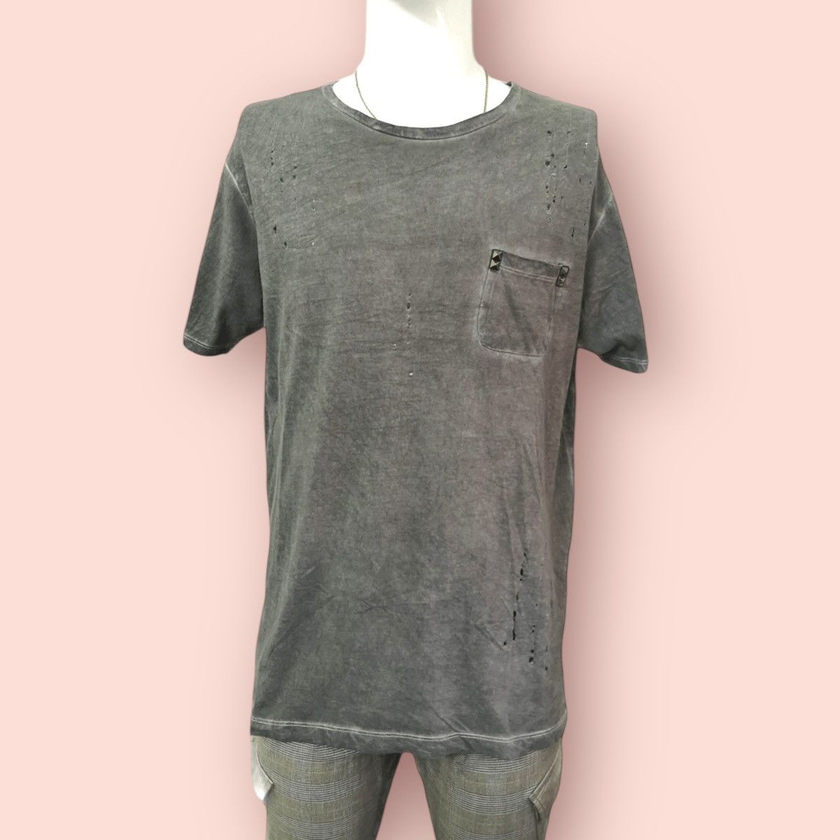 Other VINTAGE VALENTINO DISTRESSED STUDDED RAYON SHIRT Size US L / EU 52-54 / 3 - 10 Thumbnail